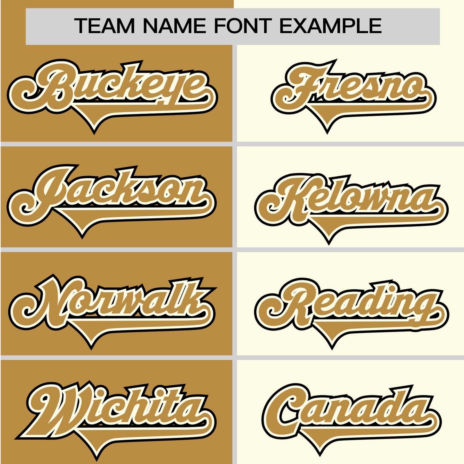 Custom Old Gold Cream Authentic Split Fashion Baseball Jersey