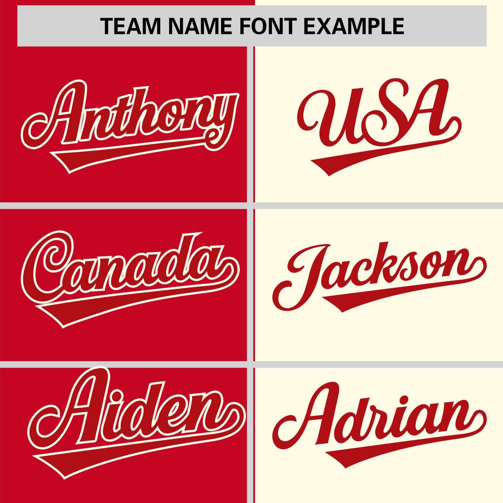 Custom Red Cream Authentic Split Fashion Baseball Jersey