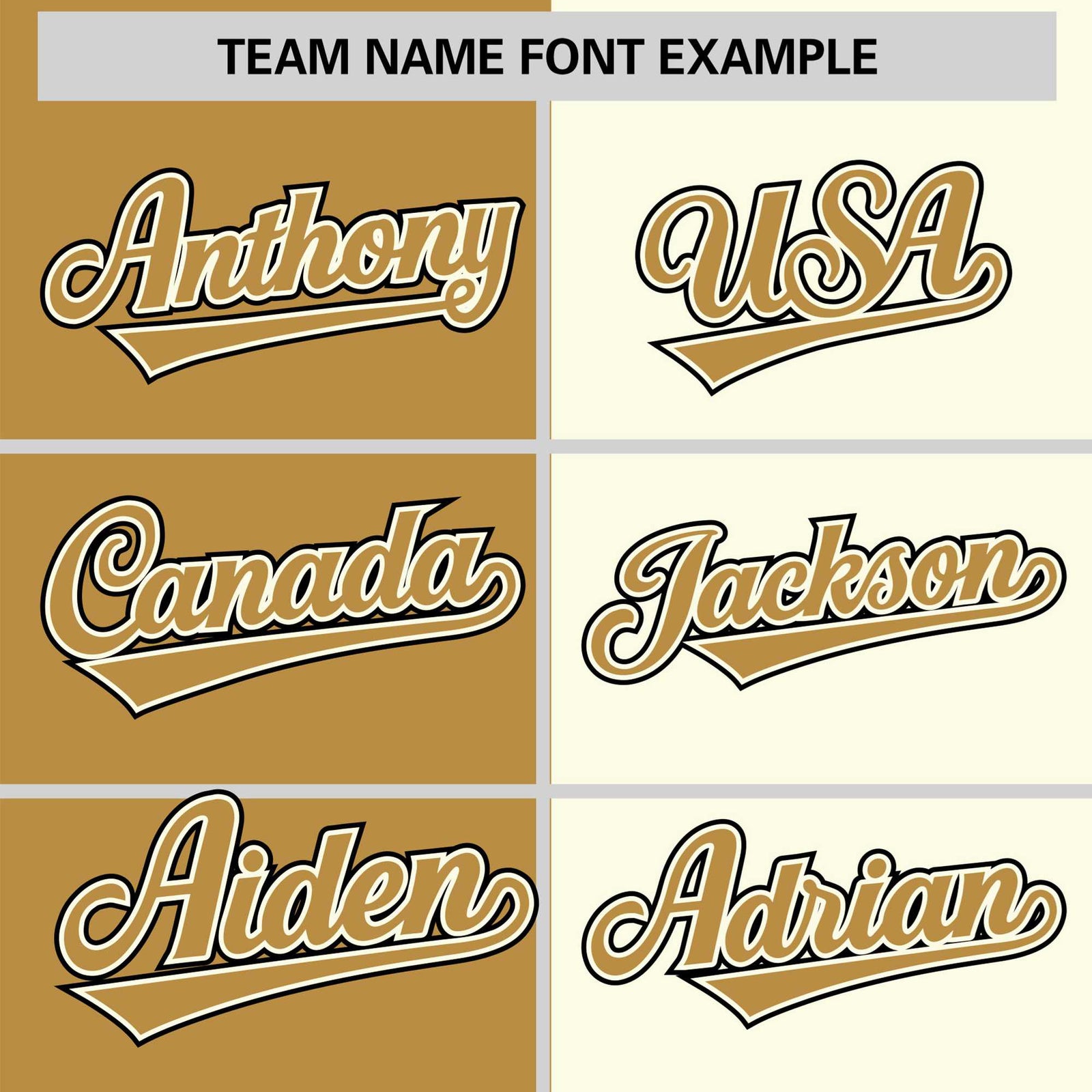 Custom Old Gold Cream Authentic Split Fashion Baseball Jersey