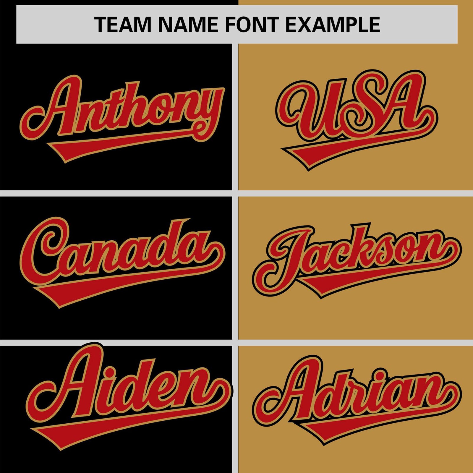 Custom Black Old Gold-Red Authentic Split Fashion Baseball Jersey