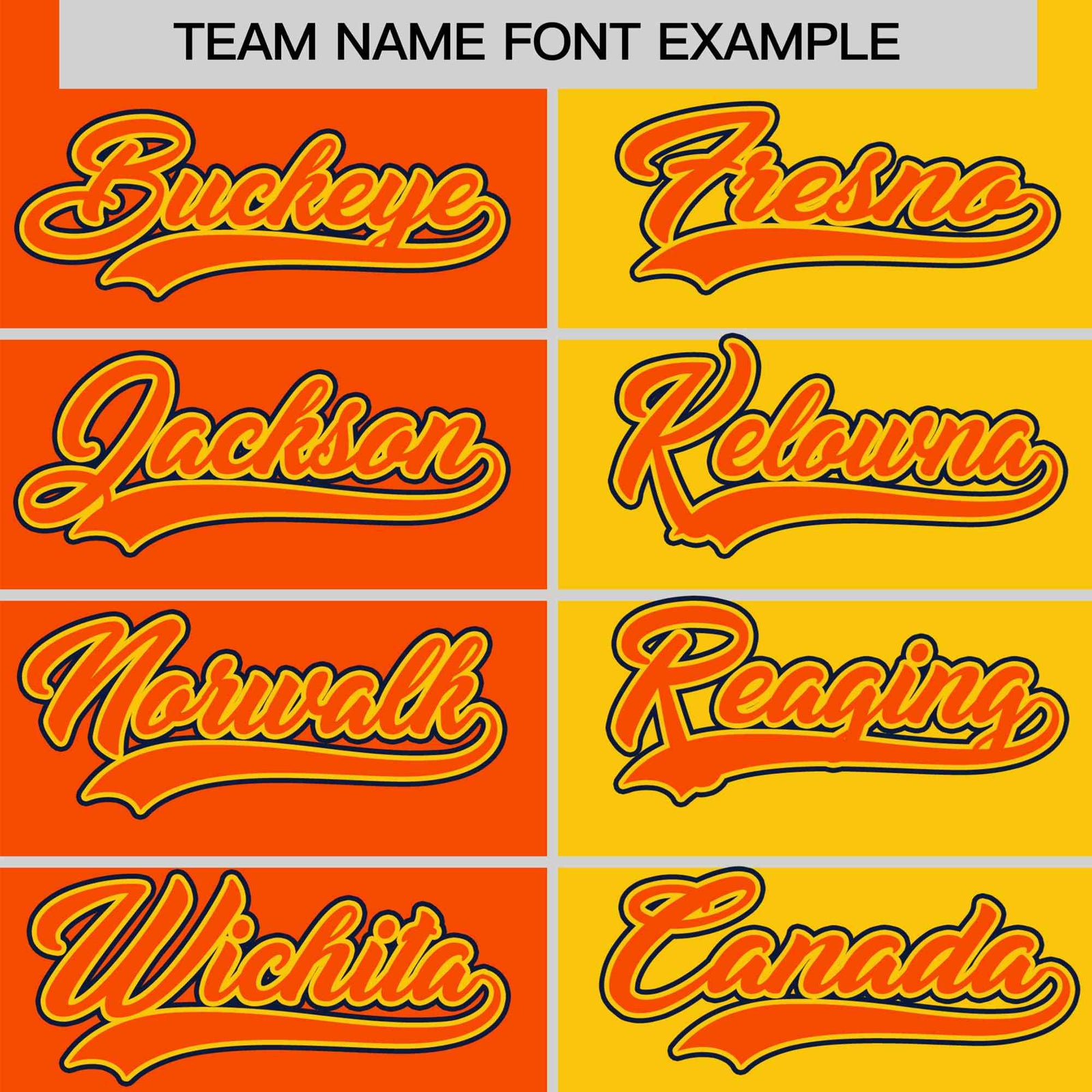 Custom Orange Gold Authentic Split Fashion Baseball Jersey