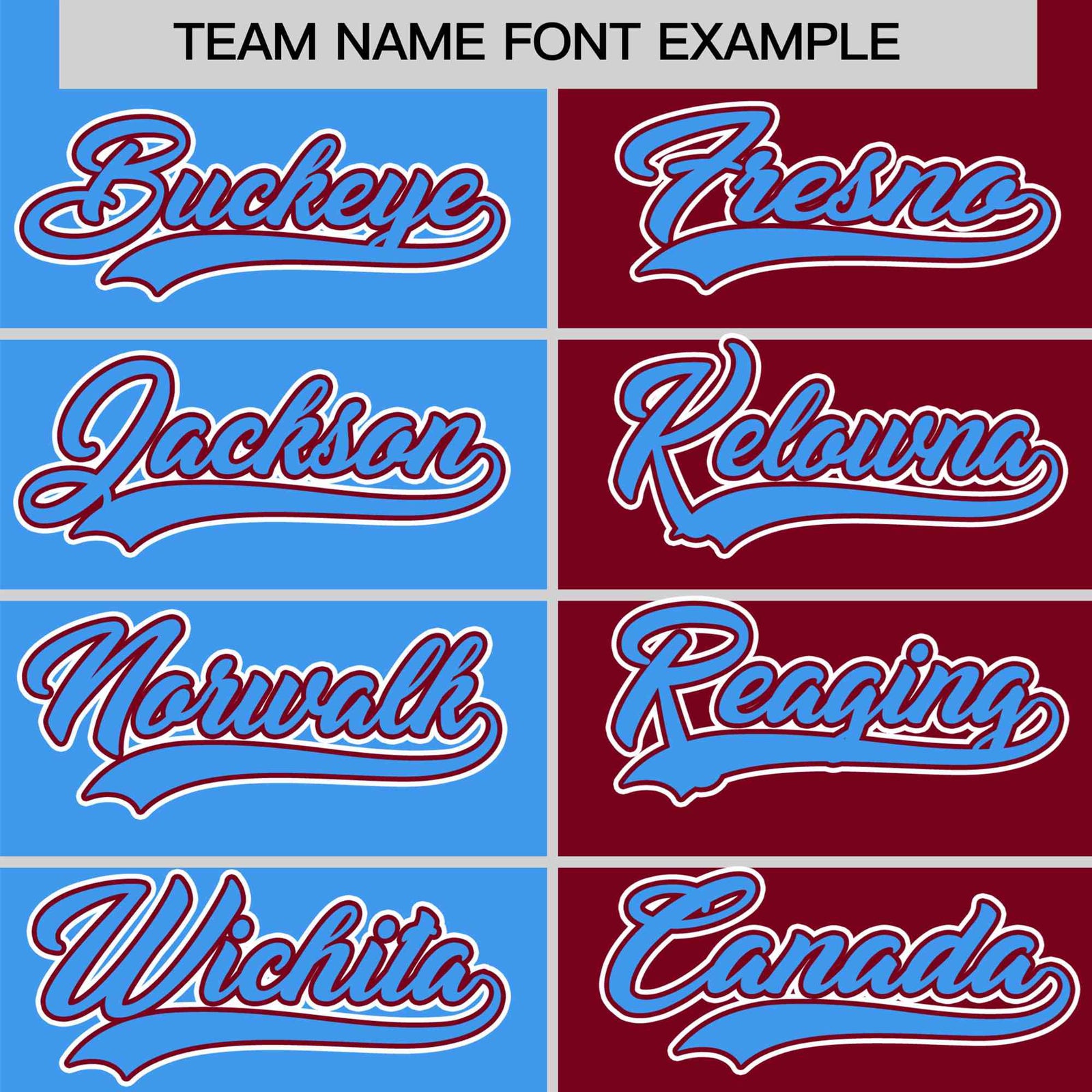 Custom Powder Blue Crimson Authentic Split Fashion Baseball Jersey