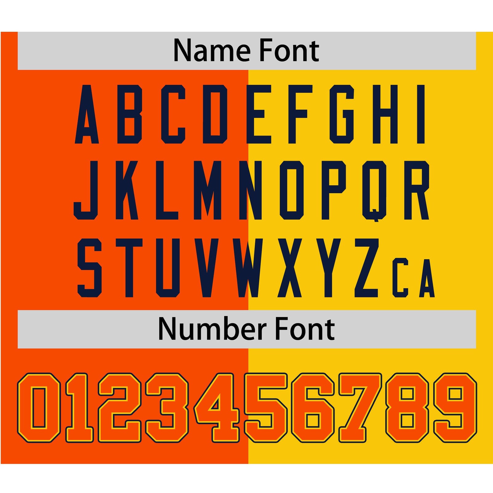 Custom Orange Gold Authentic Split Fashion Baseball Jersey