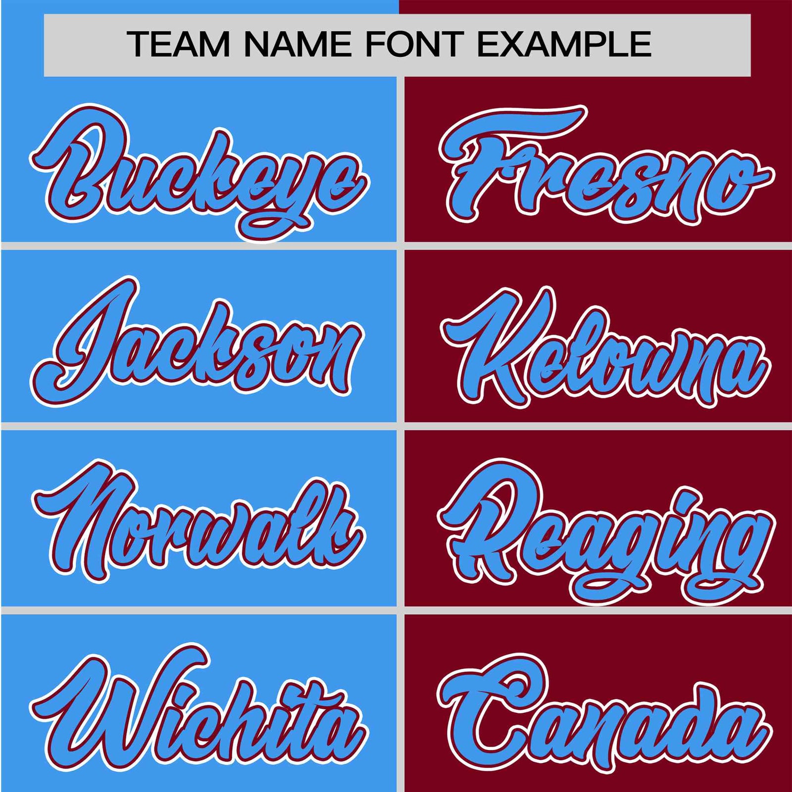 Custom Powder Blue Crimson Authentic Split Fashion Baseball Jersey