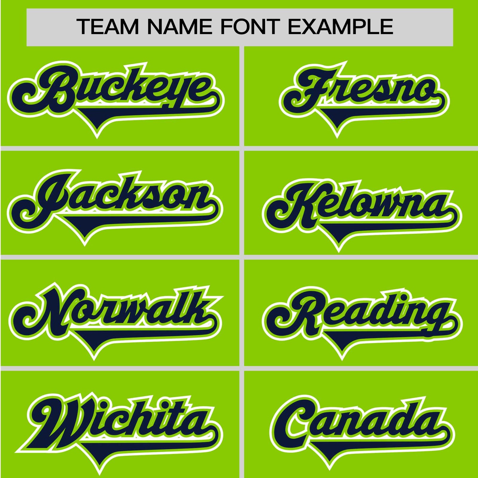 Custom Neon Green Navy White Authentic Colored Buttons Baseball Jersey