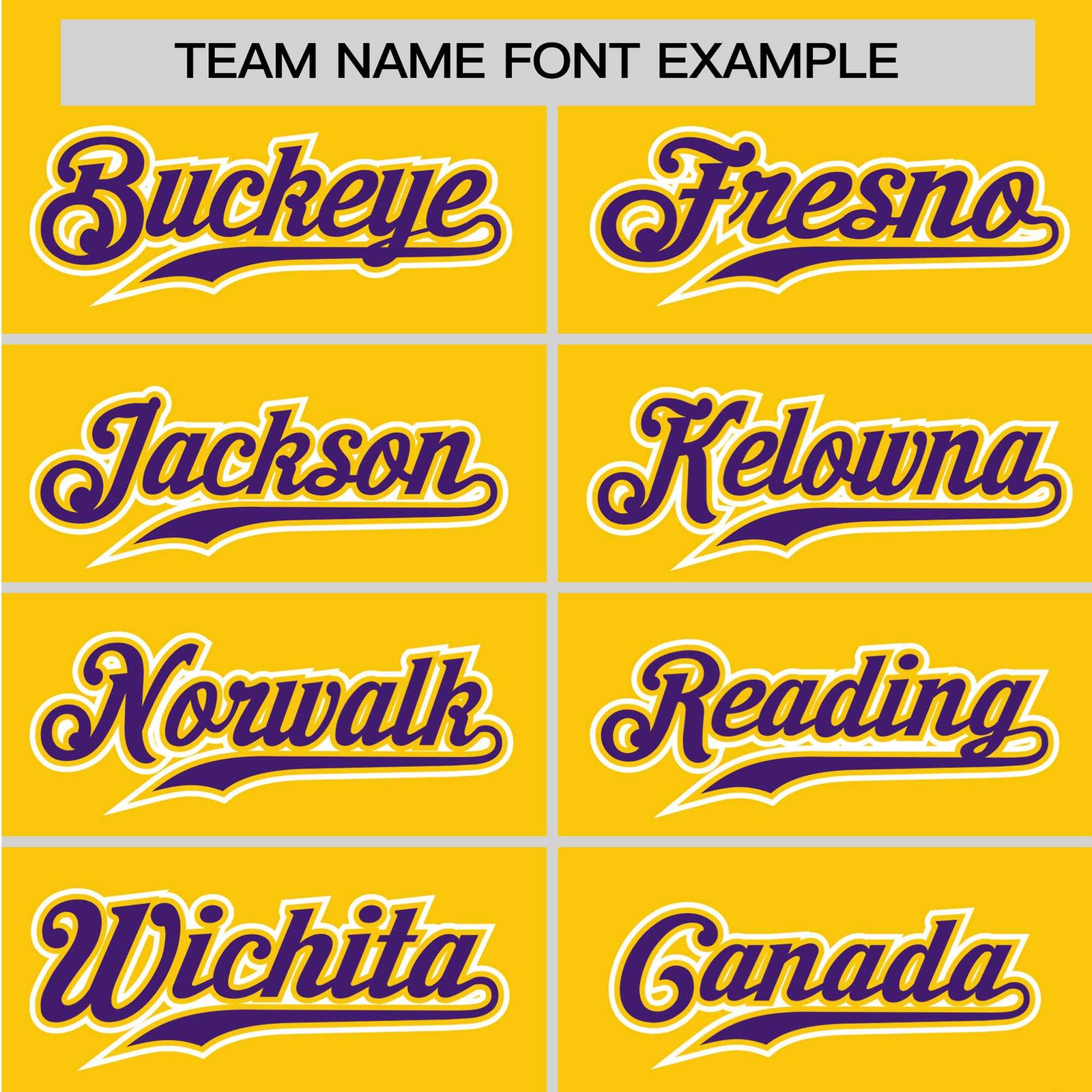 Custom Yellow Purple White Authentic Colored Buttons Baseball Jersey