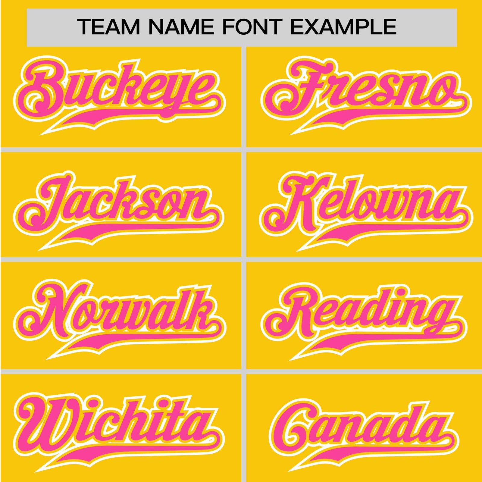 Custom Yellow Pink White Authentic Colored Buttons Baseball Jersey