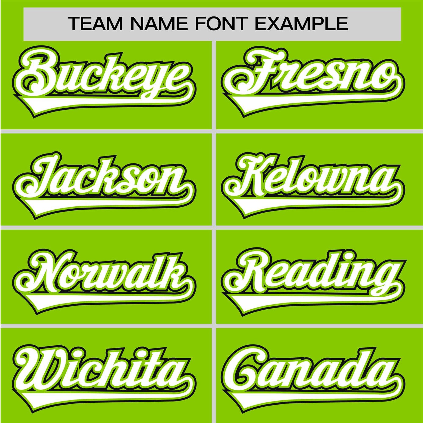 Custom Neon Green White Black Authentic Colored Buttons Baseball Jersey