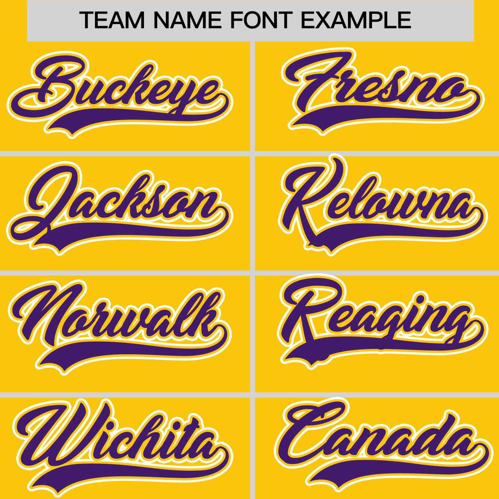 Custom Yellow Purple White Authentic Colored Buttons Baseball Jersey