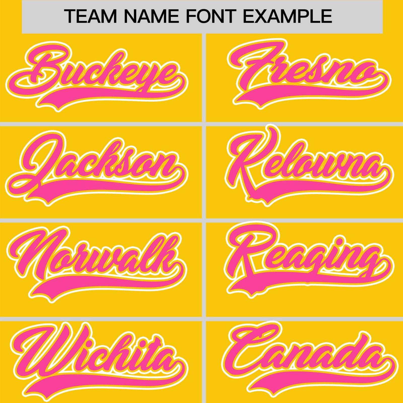 Custom Yellow Pink White Authentic Colored Buttons Baseball Jersey