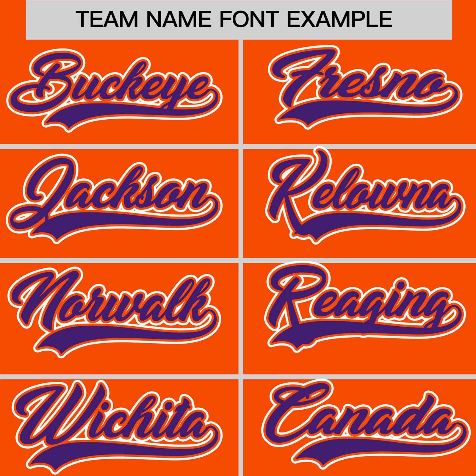 Custom Orange Purple White Authentic Colored Buttons Baseball Jersey