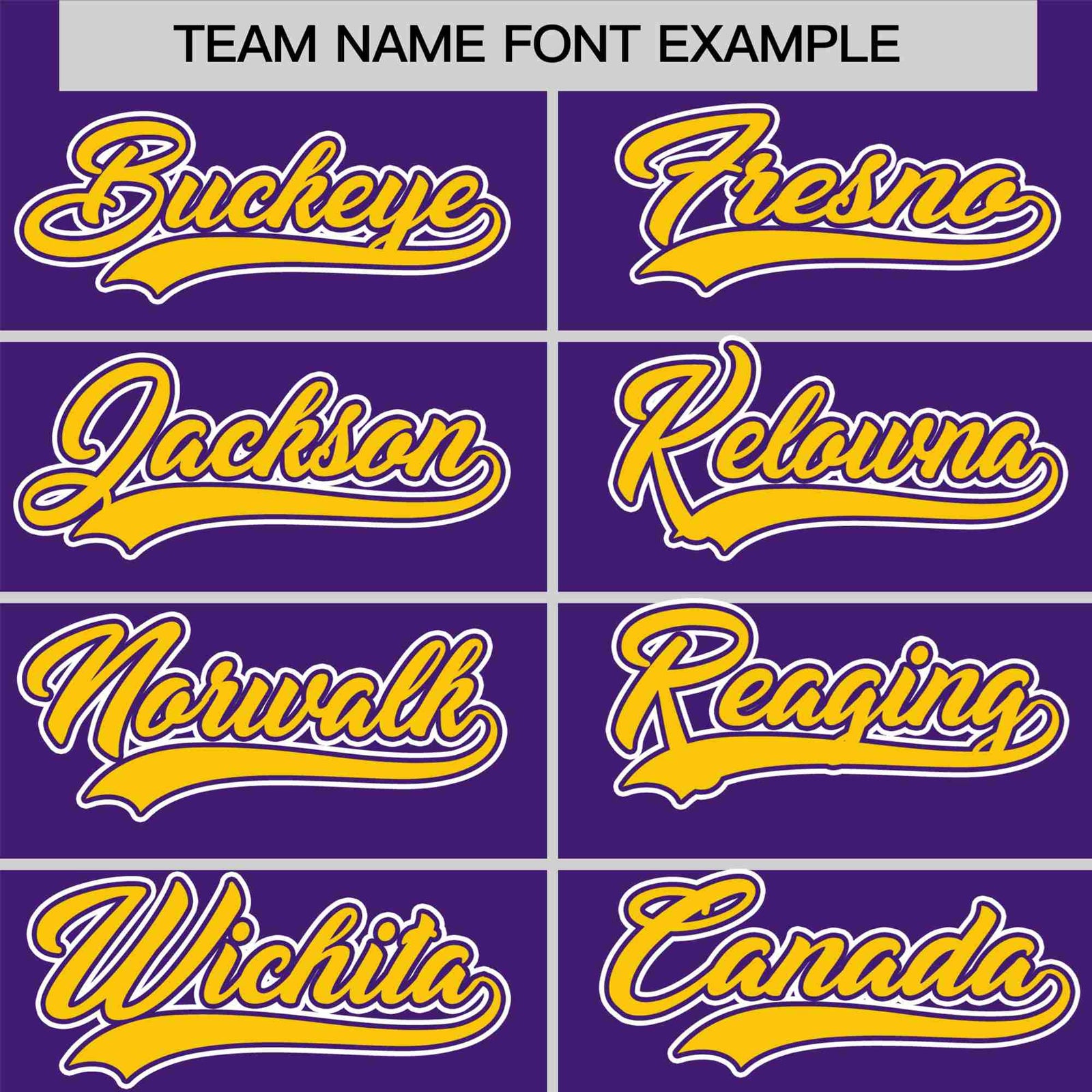 Custom Purple Yellow White Authentic Colored Buttons Baseball Jersey