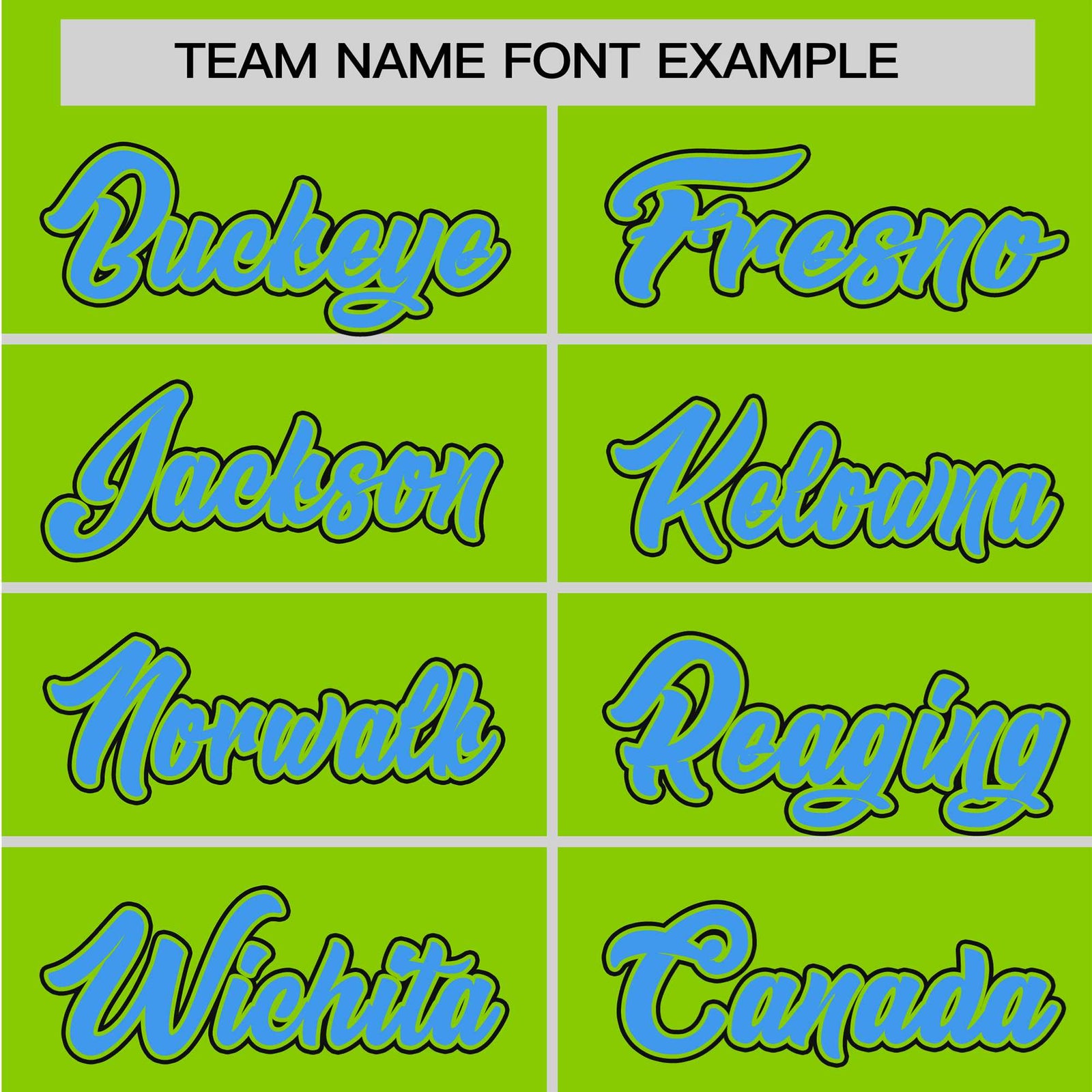 Custom Neon Green Blue Black Authentic Colored Buttons Baseball Jersey