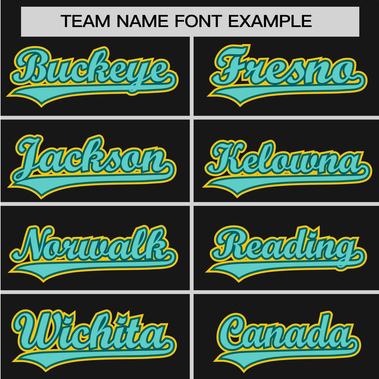 Custom Black Yellow Light-Bule Authentic Plaid sleeve Baseball Jersey