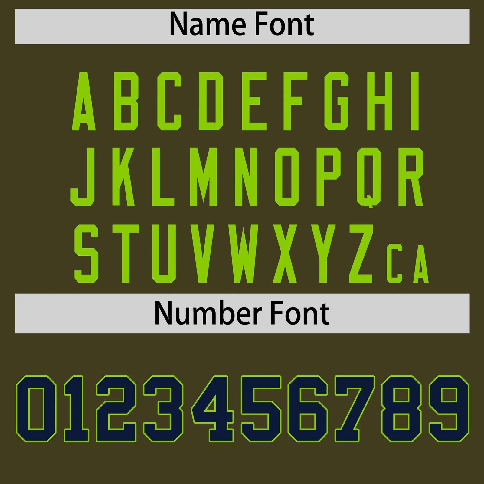 Custom Olive Neon Green-Navy Authentic Plaid Sleeve Baseball Jersey