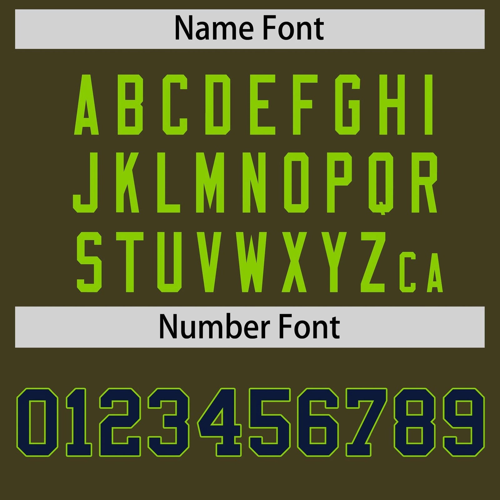 Custom Olive Neon Green-Navy Authentic Plaid Sleeve Baseball Jersey