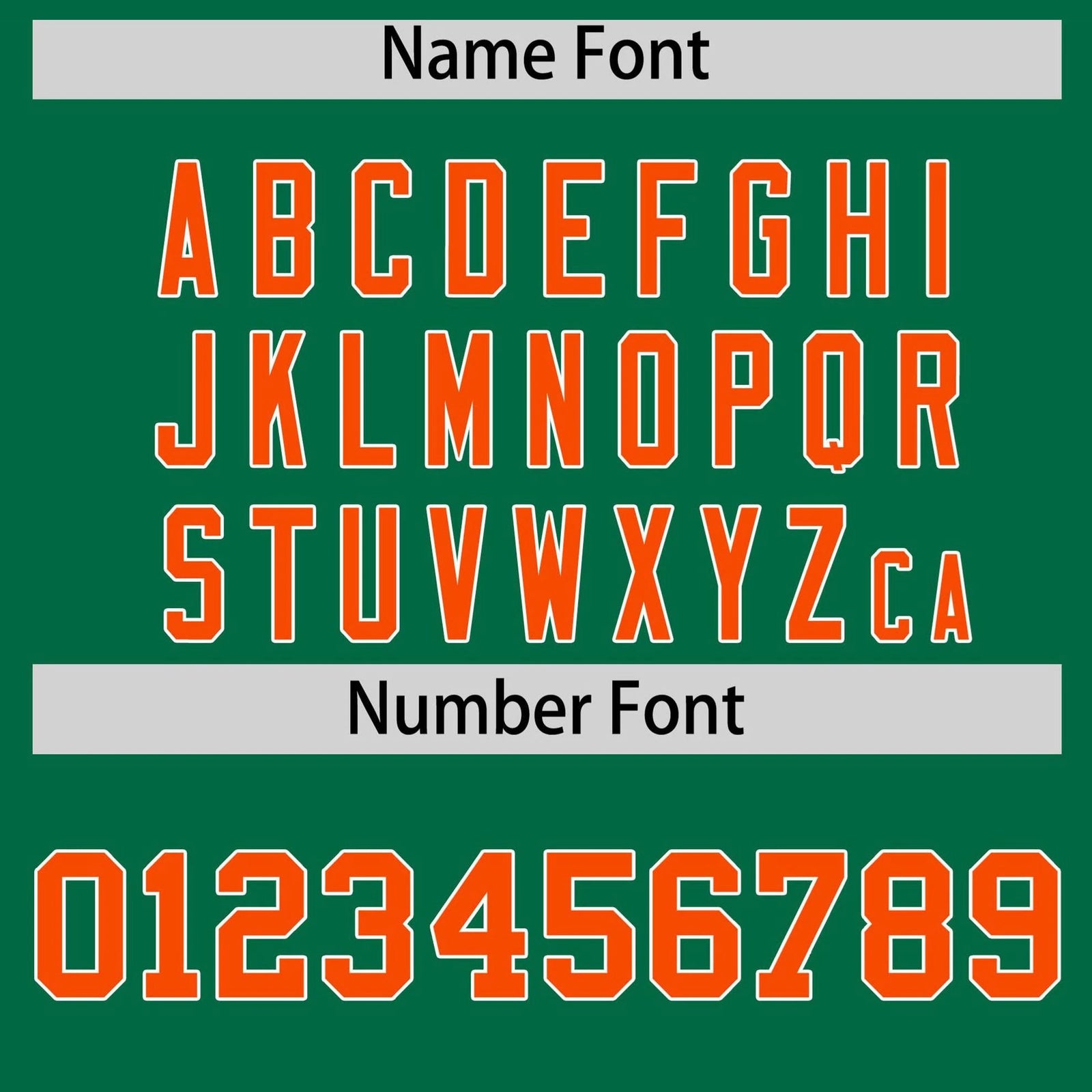 Custom Kelly Green Orange Gradient Side Personalized Star Pattern Authentic Baseball Jersey