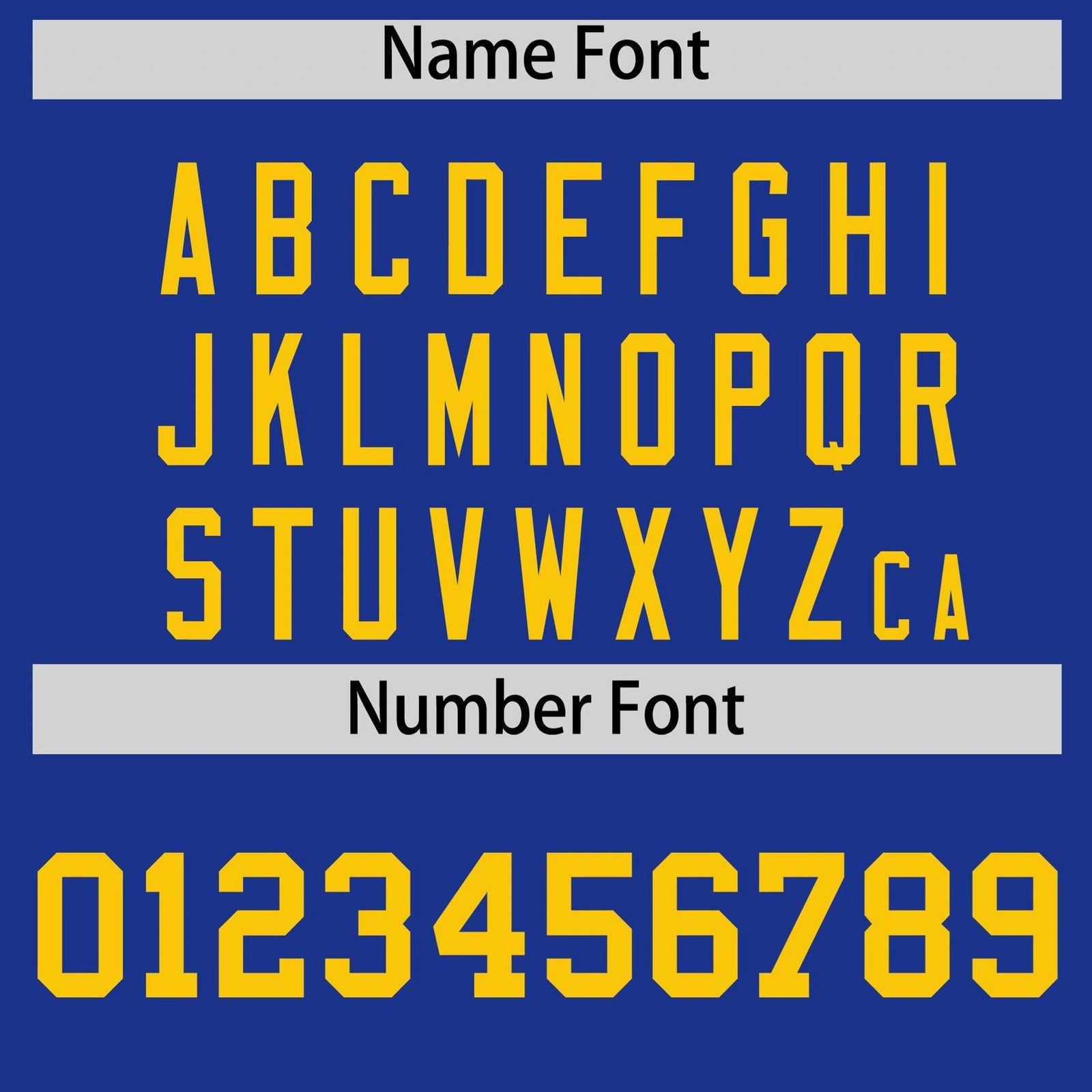 Custom Royal Blue Gold Gradient Side Personalized Star Pattern Authentic Baseball Jersey