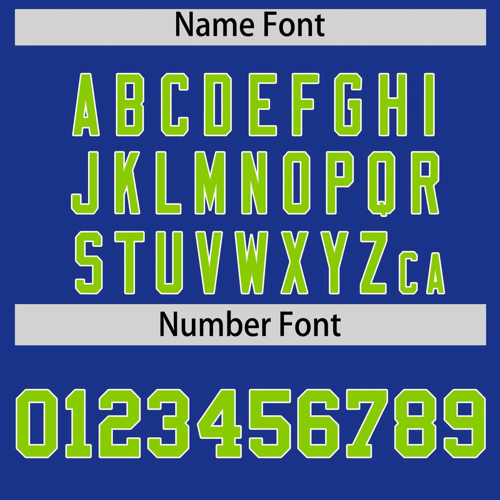 Custom Royal Blue Neon Green Gradient Side Personalized Star Pattern Authentic Baseball Jersey