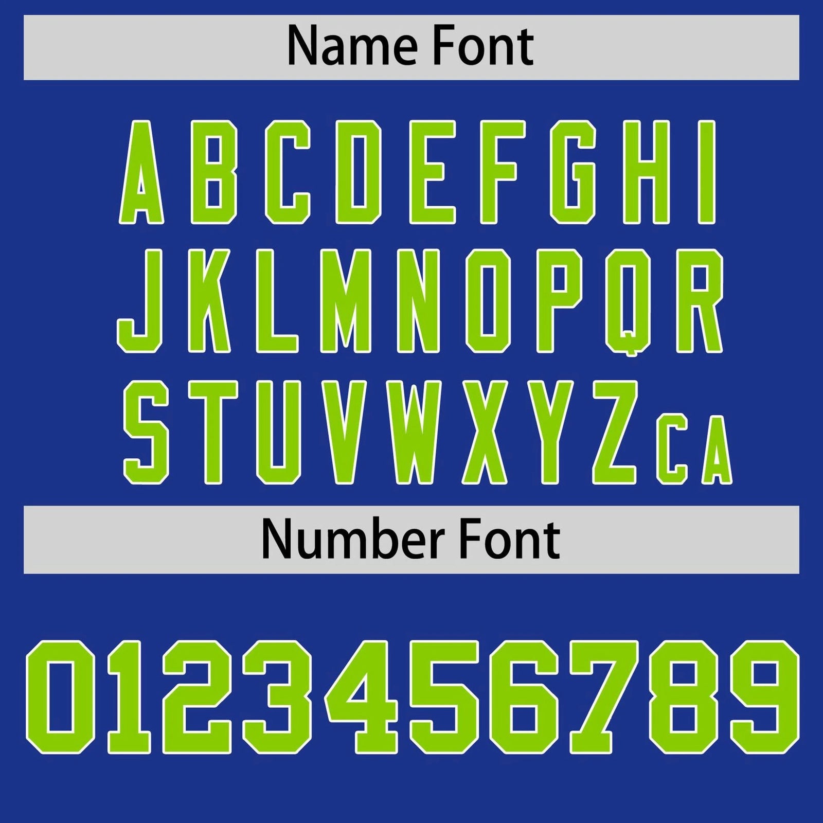 Custom Royal Blue Neon Green Gradient Side Personalized Star Pattern Authentic Baseball Jersey