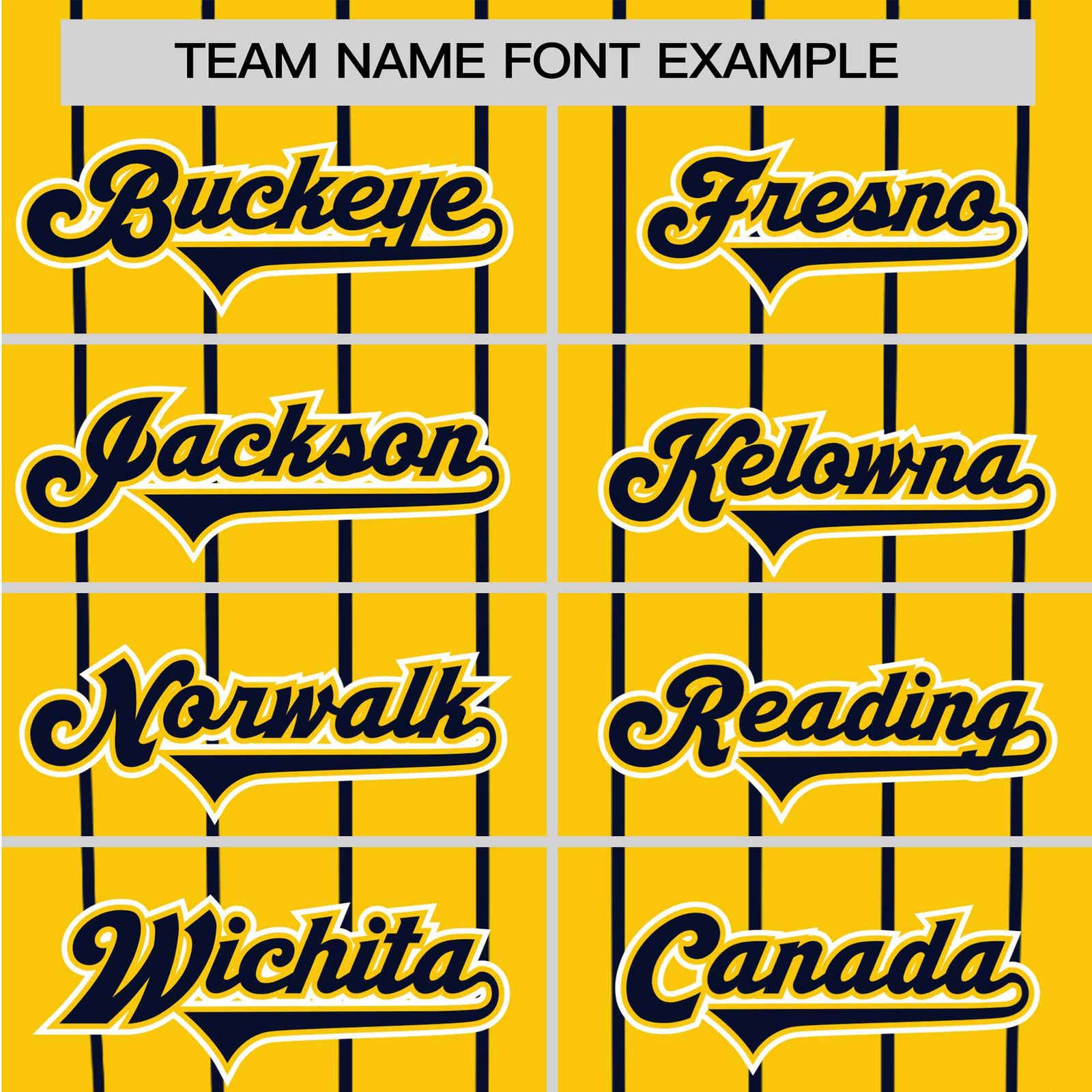 Custom Gold Navy Pinstripe Navy Gold Authentic Raglan Sleeves Baseball Jersey