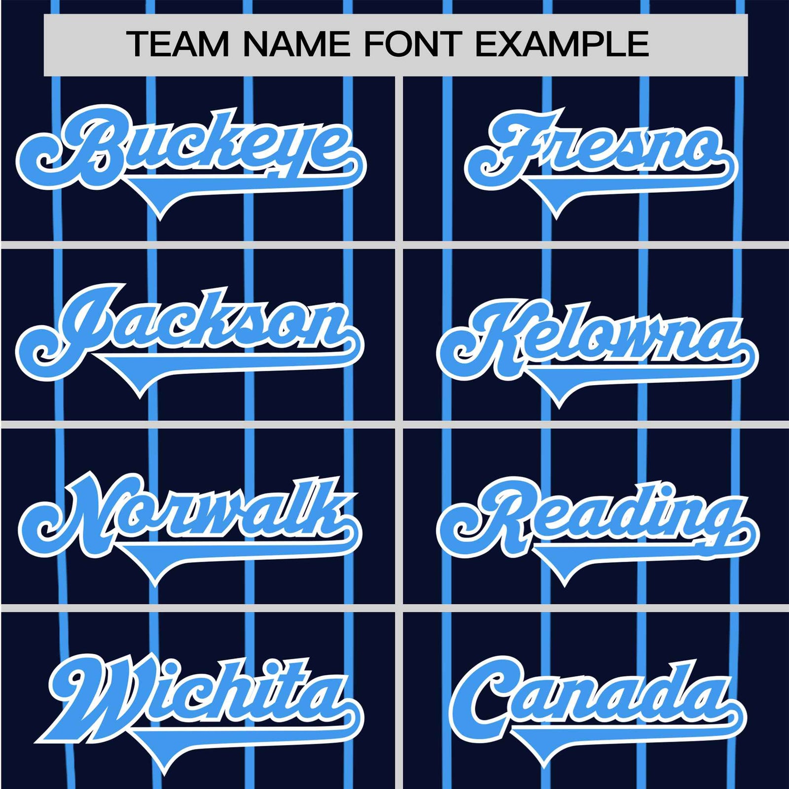 Custom Navy-Light Blue Pinstripe Authentic Raglan Sleeves Baseball Jersey