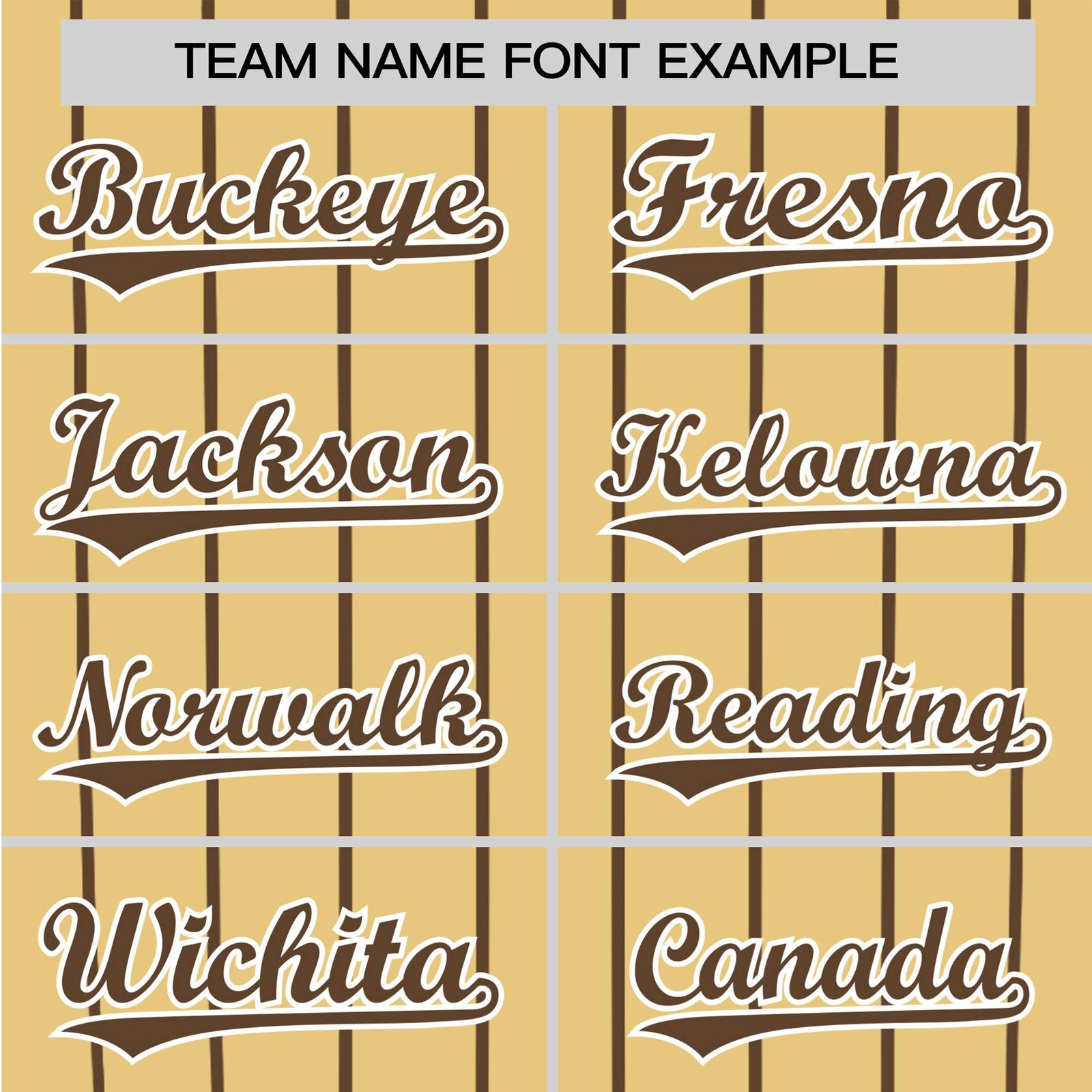 Custom Khaki-Light Brown Pinstripe Authentic Raglan Sleeves Baseball Jersey