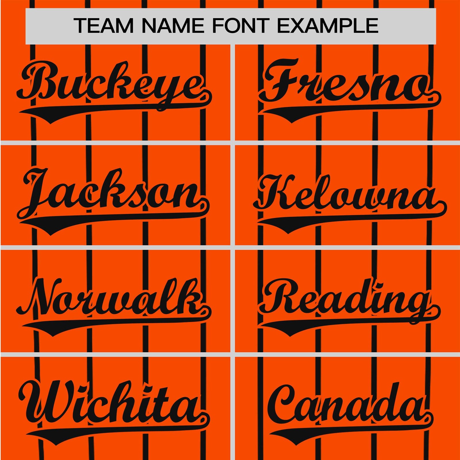 Custom Orange Black Pinstripe Black-Orange Authentic Raglan Sleeves Baseball Jersey