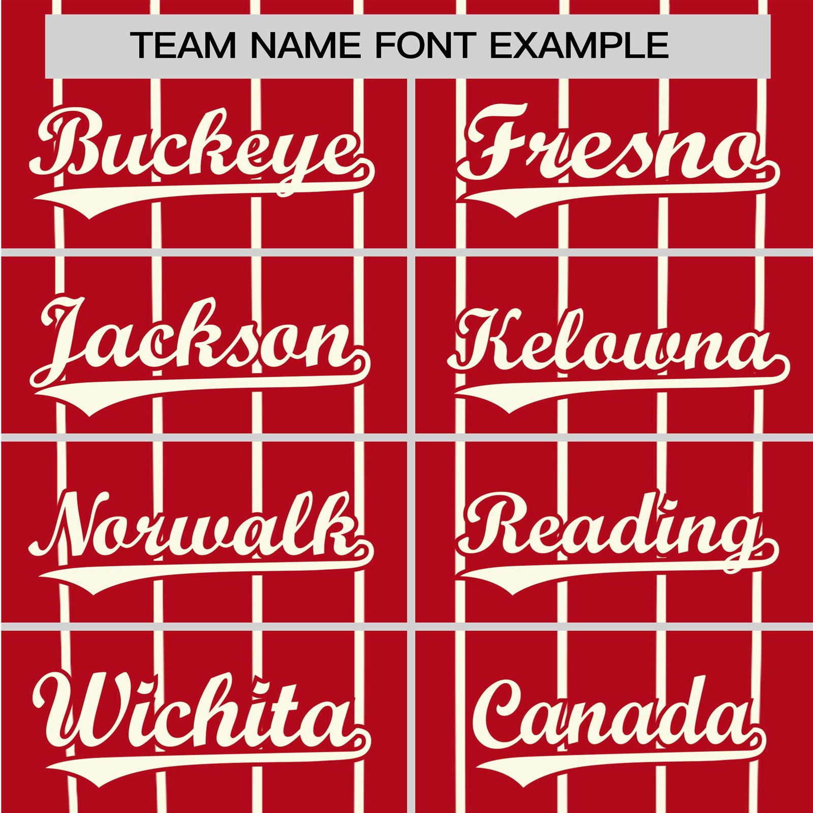 Custom Red Cream Pinstripe Cream-Red Authentic Raglan Sleeves Baseball Jersey