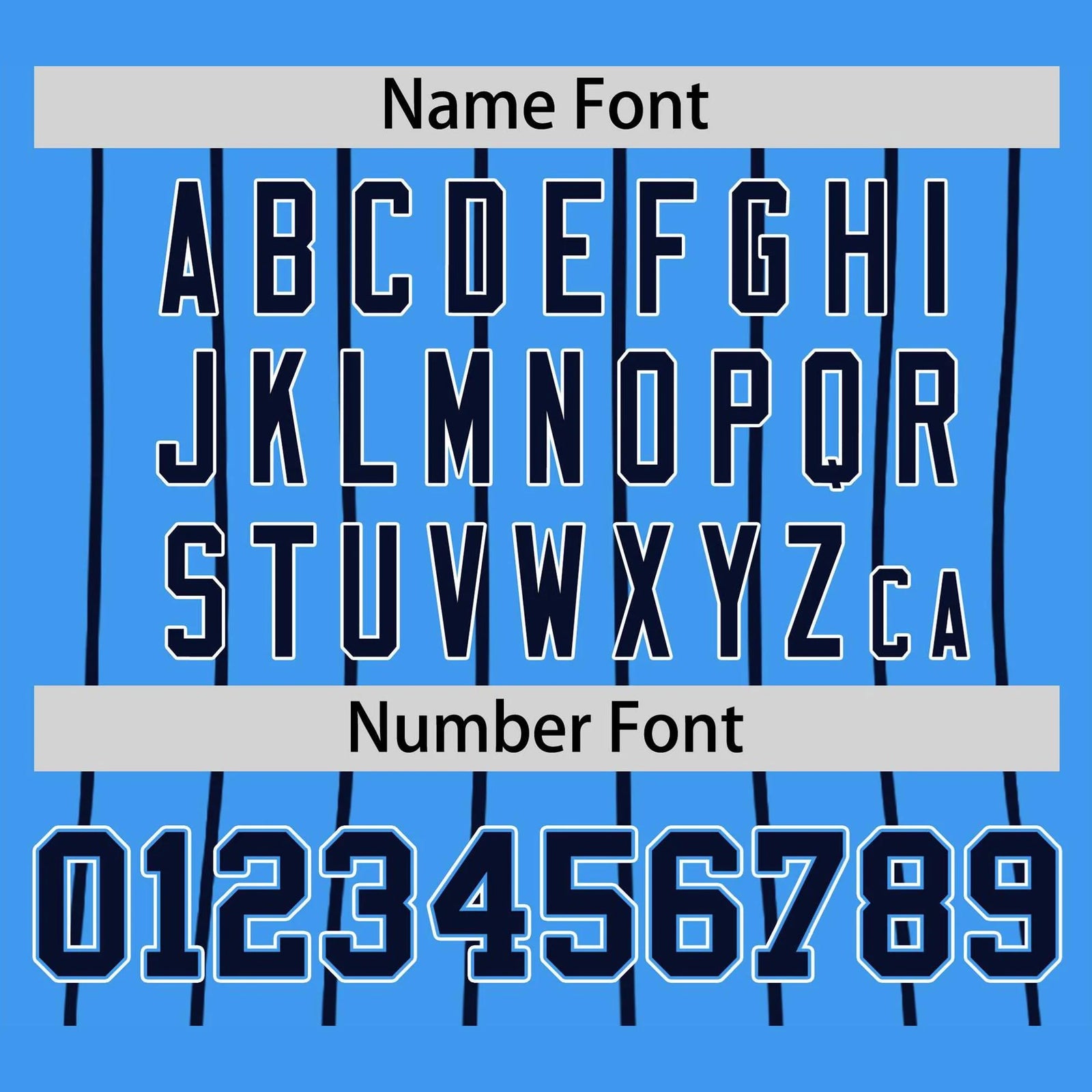 Custom Blue Navy Pinstripe Navy-Blue Authentic Raglan Sleeves Baseball Jersey