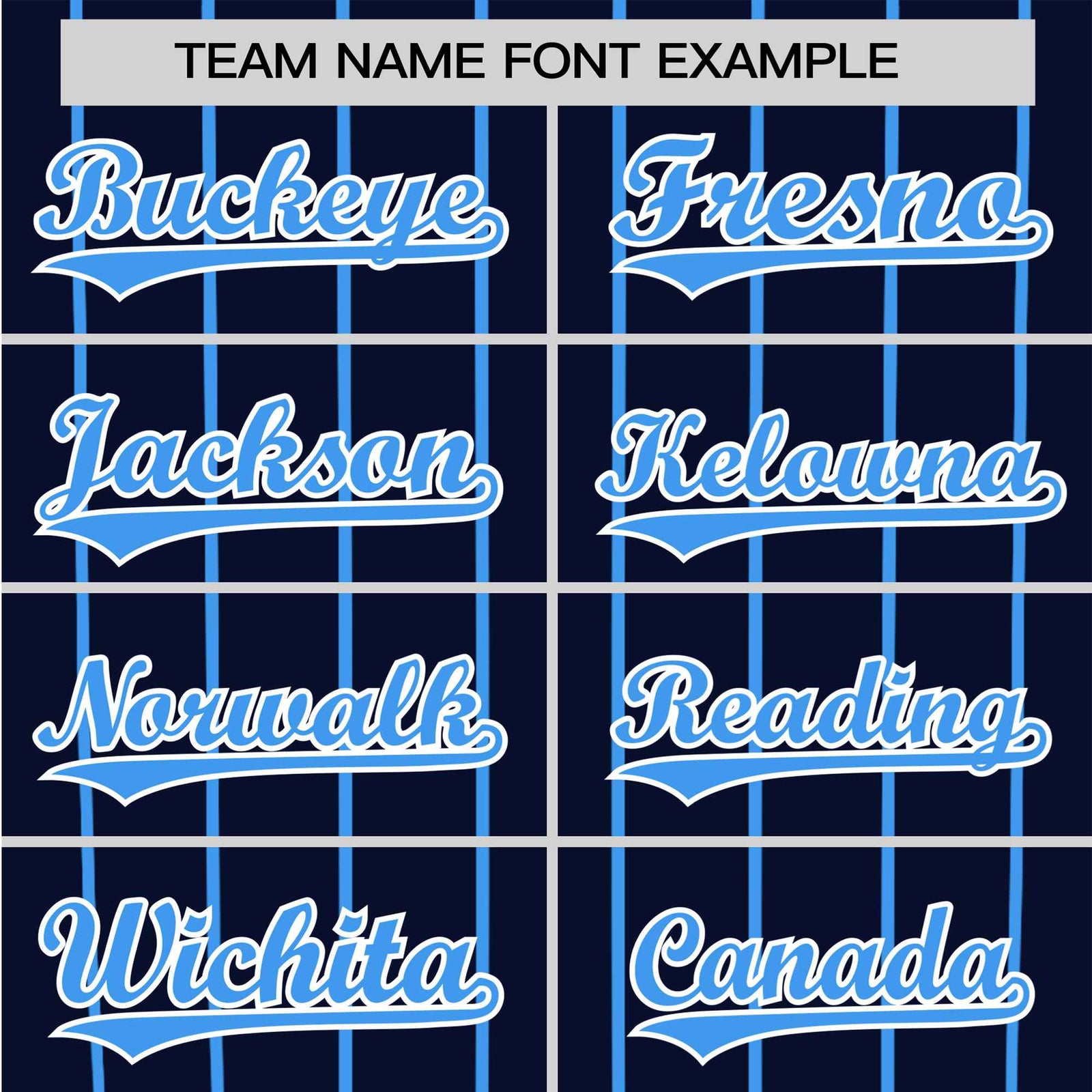Custom Navy-Light Blue Pinstripe Authentic Raglan Sleeves Baseball Jersey