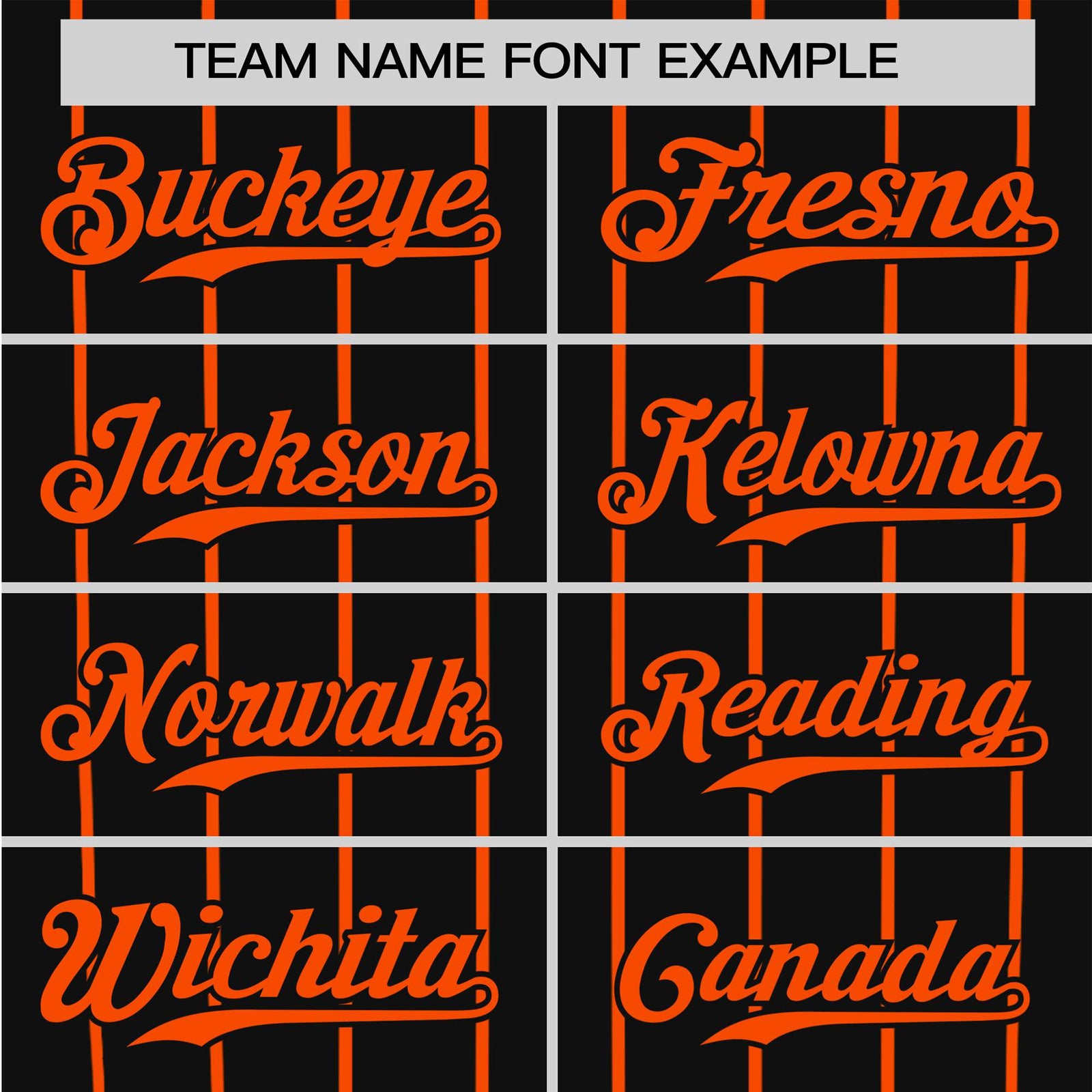 Custom Black Orange Pinstripe Orange-Black Authentic Raglan Sleeves Baseball Jersey