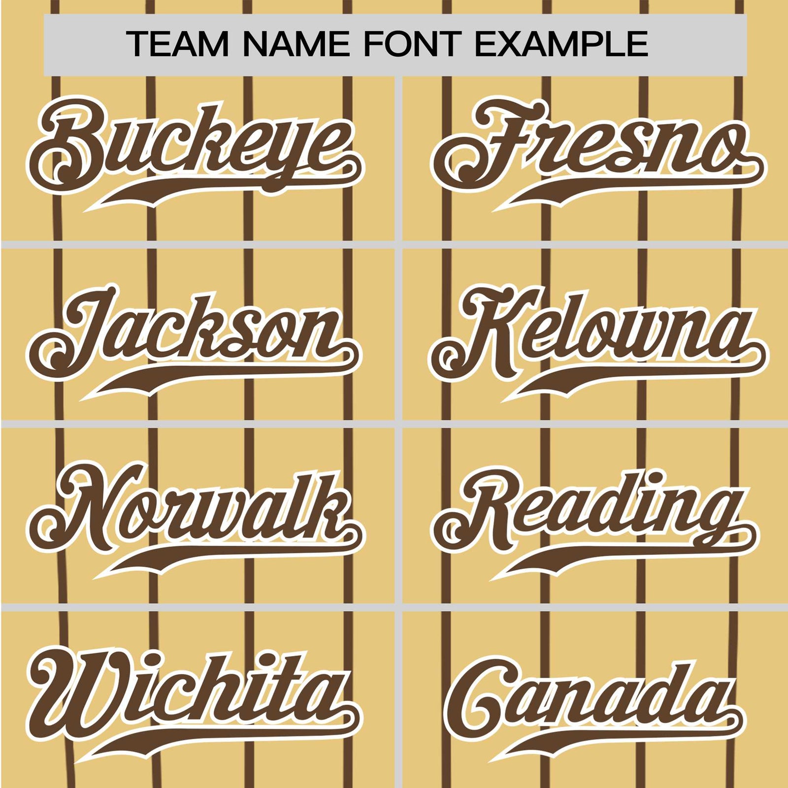 Custom Khaki-Light Brown Pinstripe Authentic Raglan Sleeves Baseball Jersey