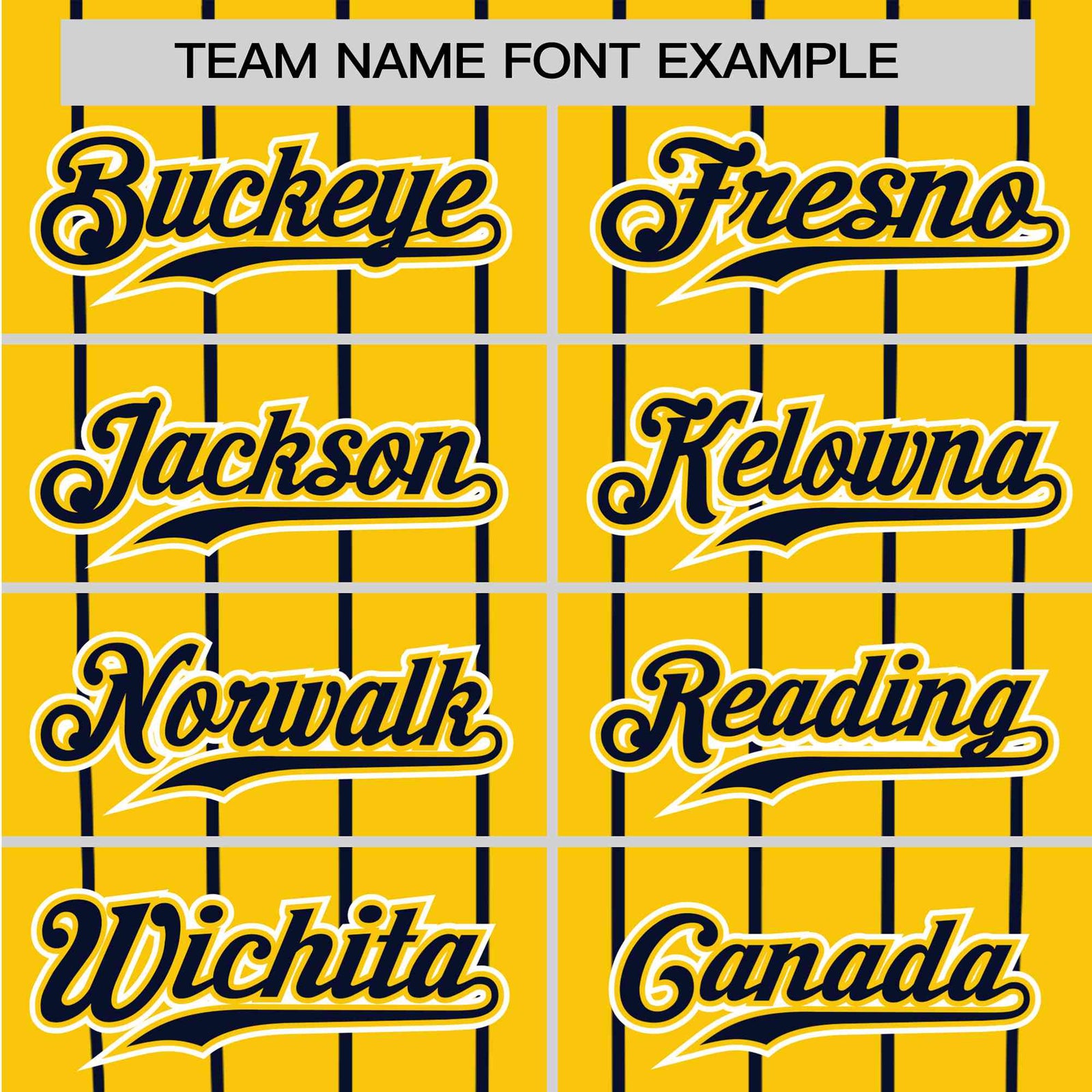 Custom Gold Navy Pinstripe Navy Gold Authentic Raglan Sleeves Baseball Jersey