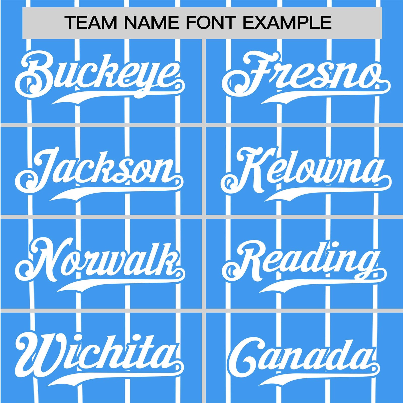 Custom Powder Blue-White Pinstripe Authentic Raglan Sleeves Baseball Jersey