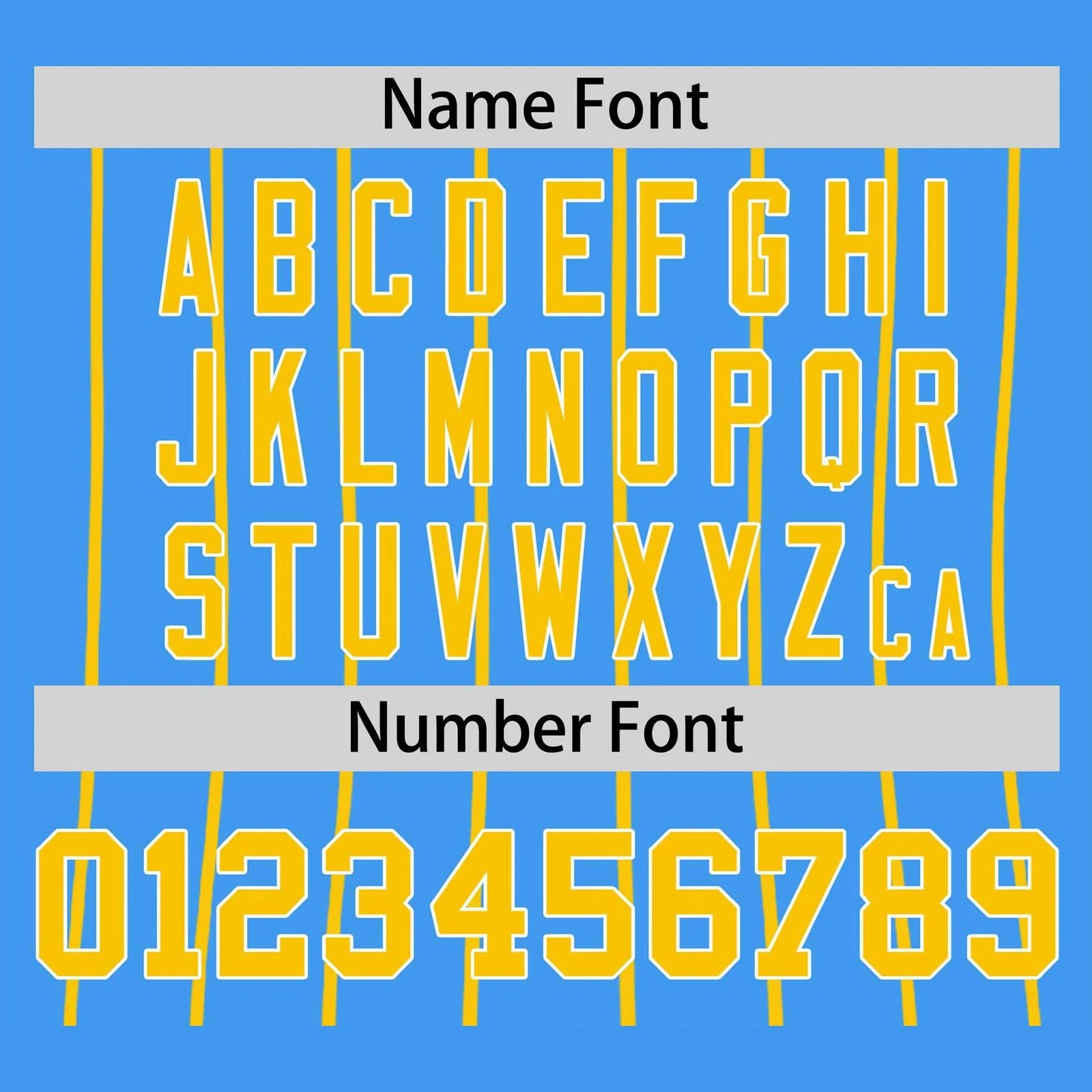 Custom Blue Yellow Pinstripe Yellow-Blue Authentic Raglan Sleeves Baseball Jersey