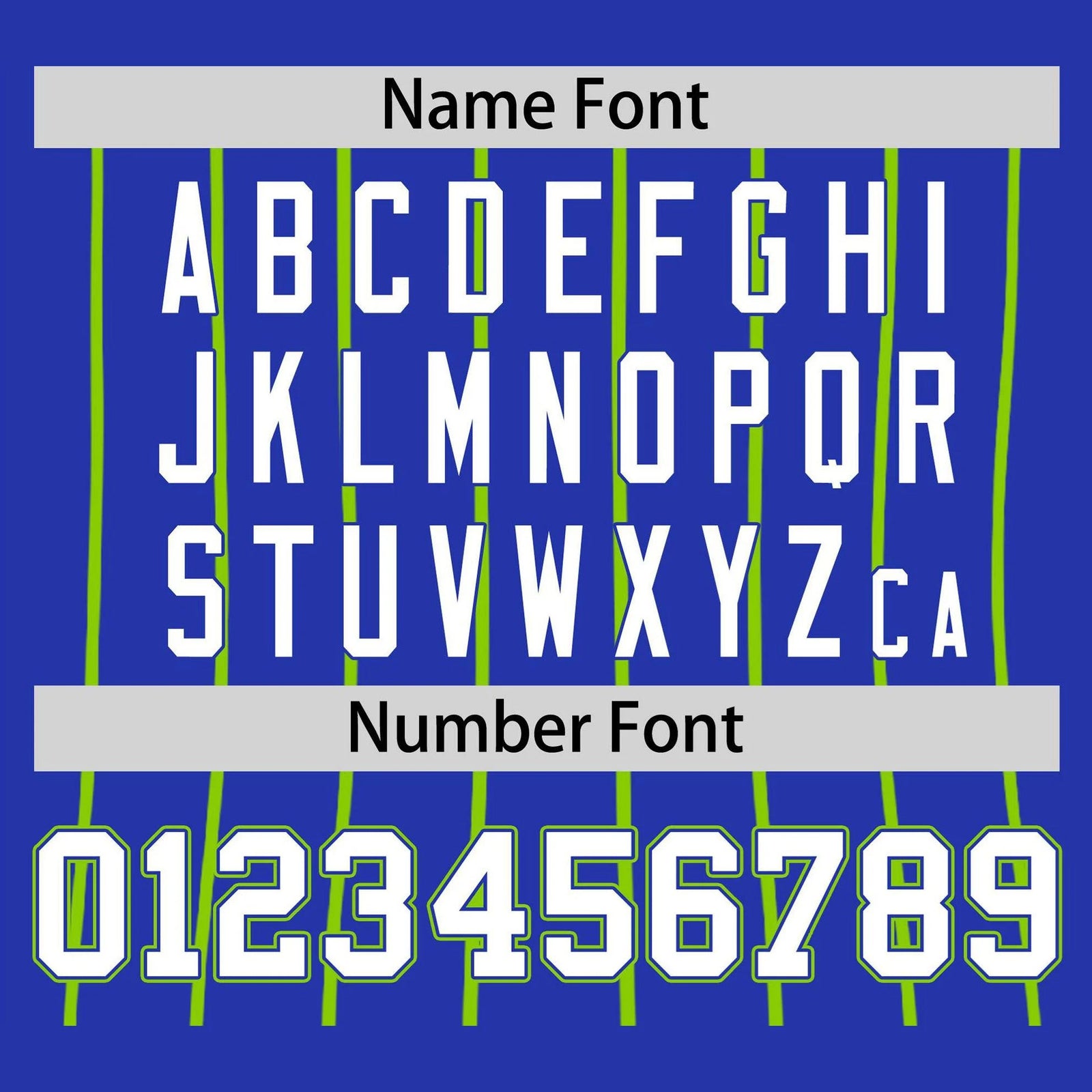 Custom Royal Blue-Green Pinstripe Authentic Raglan Sleeves Baseball Jersey