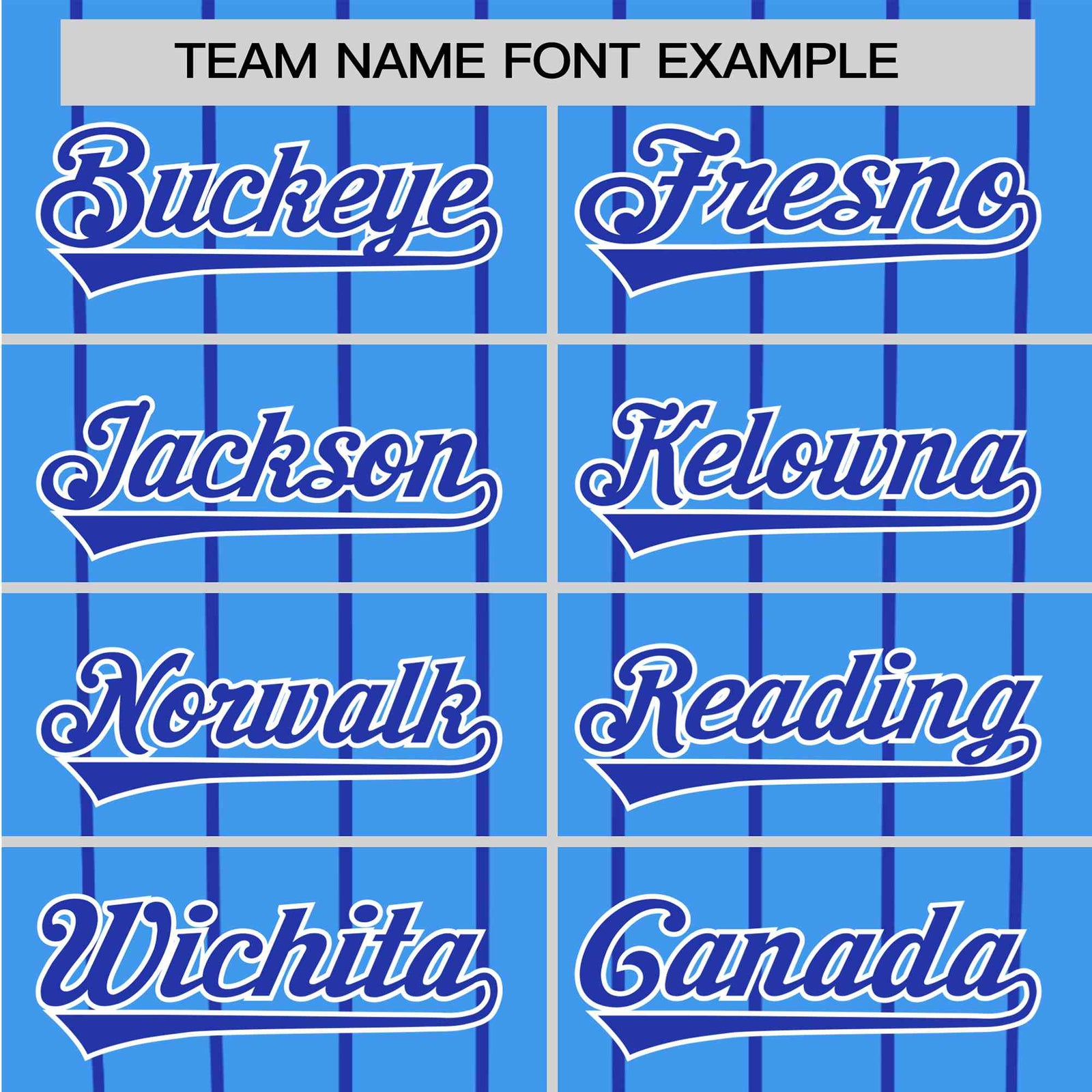 Custom Powder Blue-Royal Blue Pinstripe Authentic Raglan Sleeves Baseball Jersey