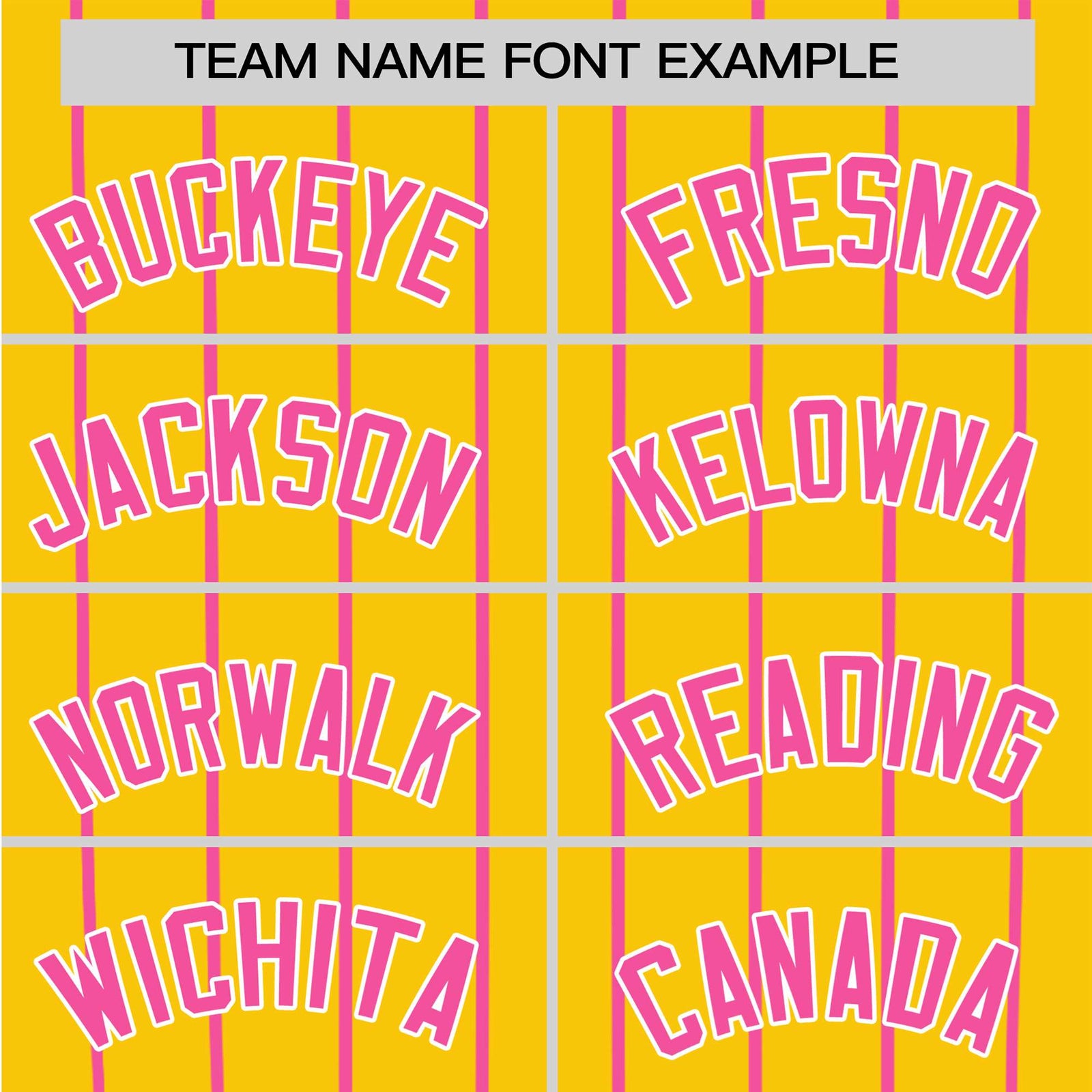 Custom Gold Pink Pinstripe Gold Pink Authentic Raglan Sleeves Baseball Jersey