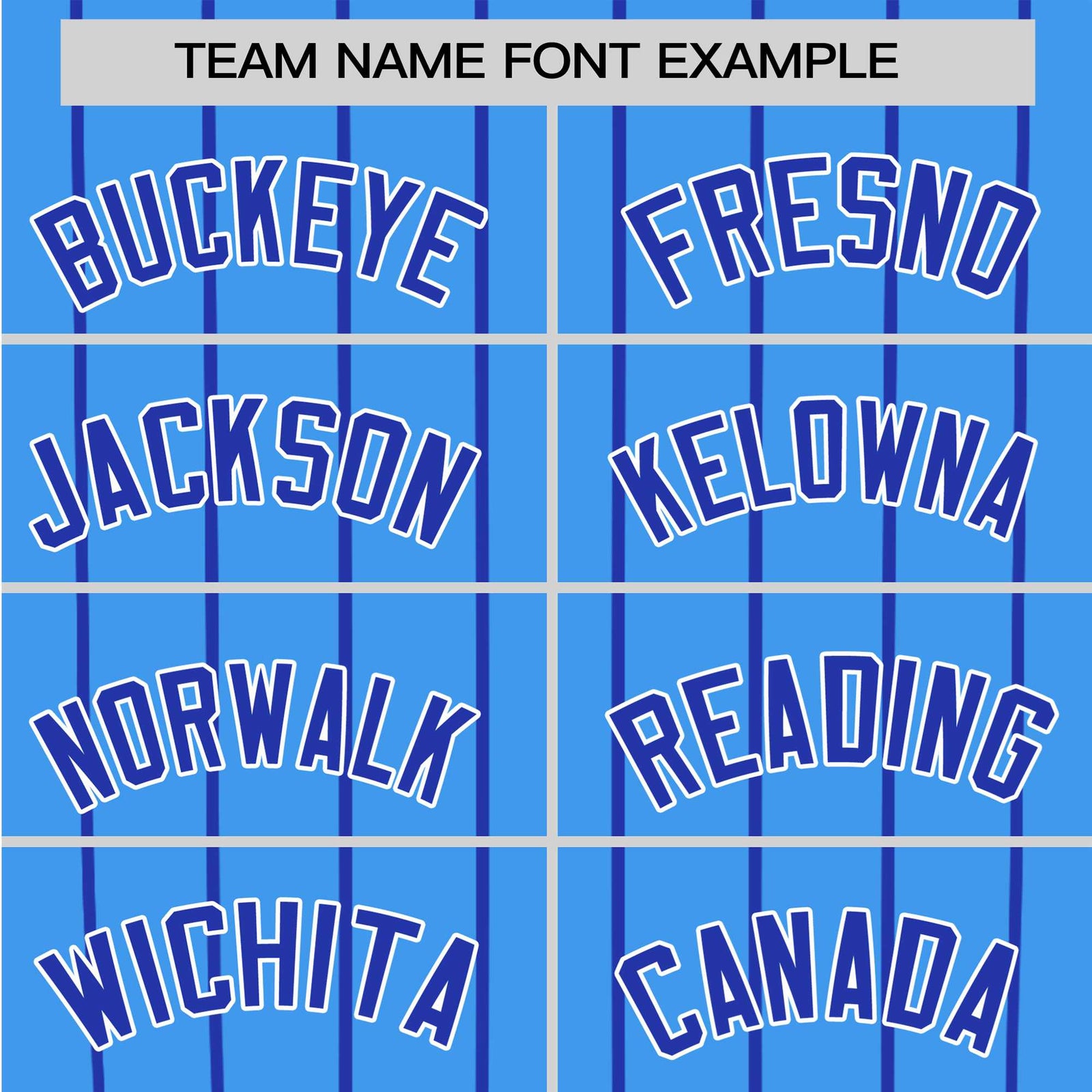 Custom Powder Blue-Royal Blue Pinstripe Authentic Raglan Sleeves Baseball Jersey