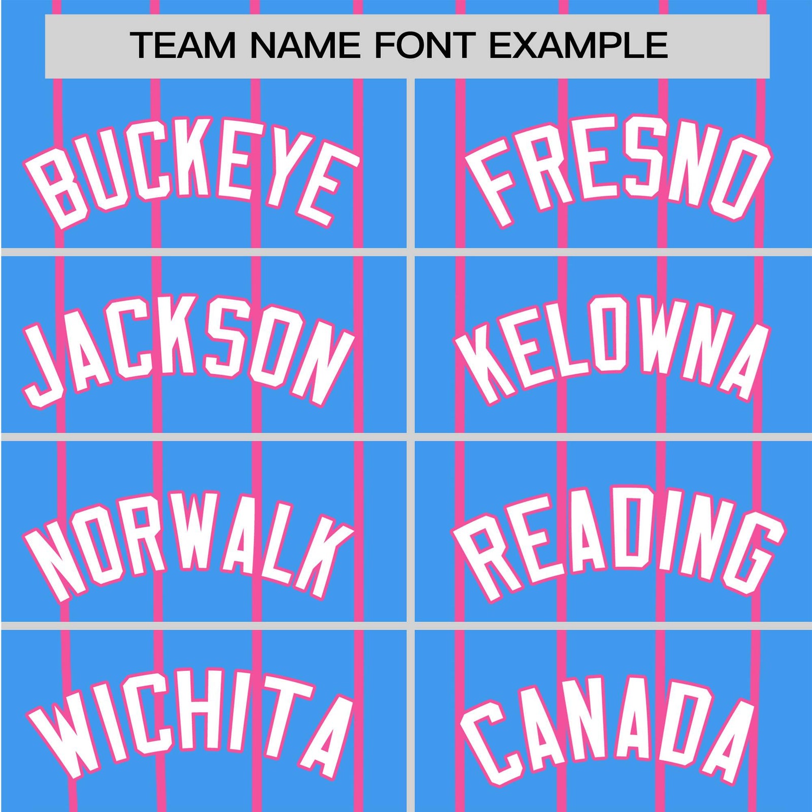 Custom Blue Pink Pinstripe Pink-Blue Authentic Raglan Sleeves Baseball Jersey