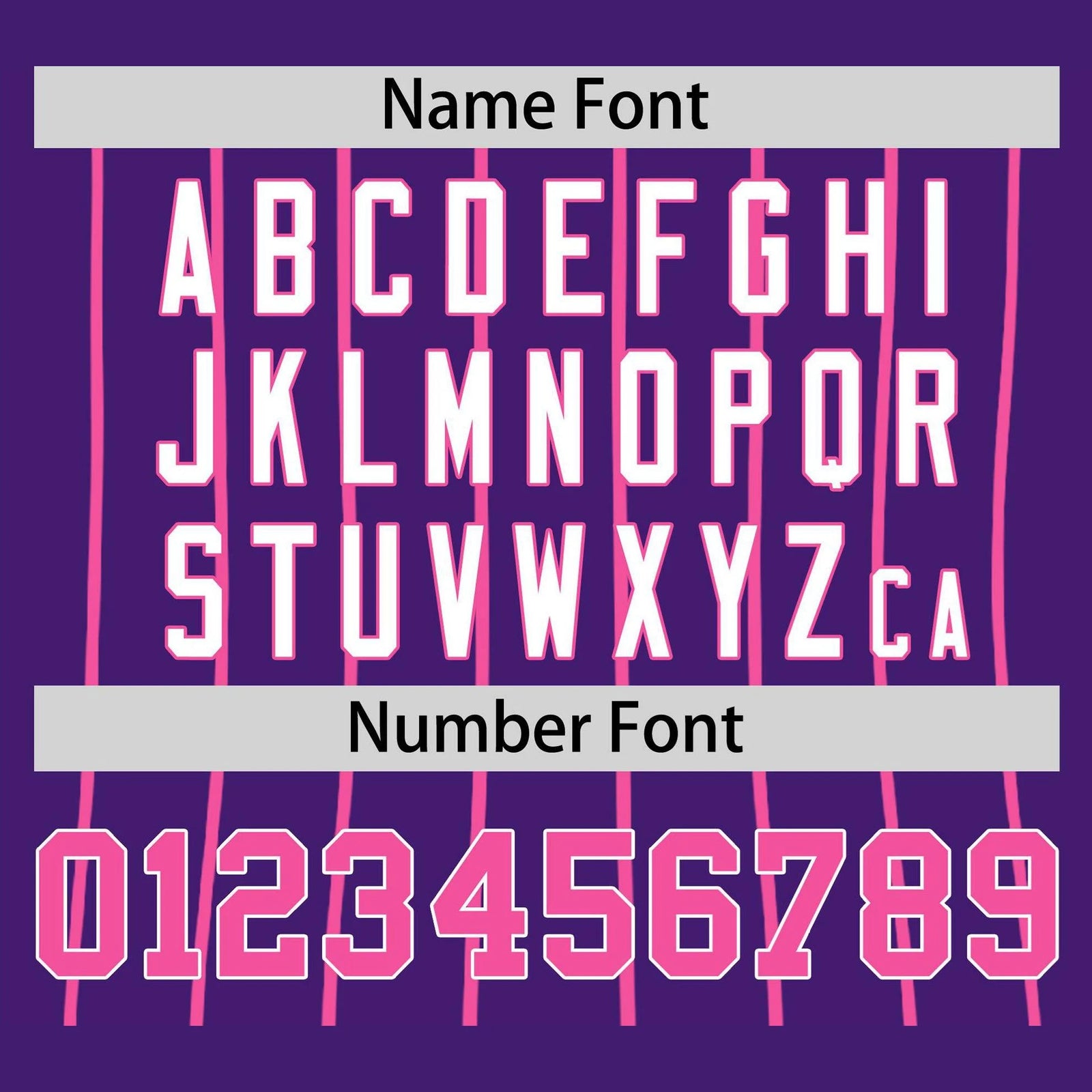 Custom Purple Pink Pinstripe Pink Purple Authentic Raglan Sleeves Baseball Jersey