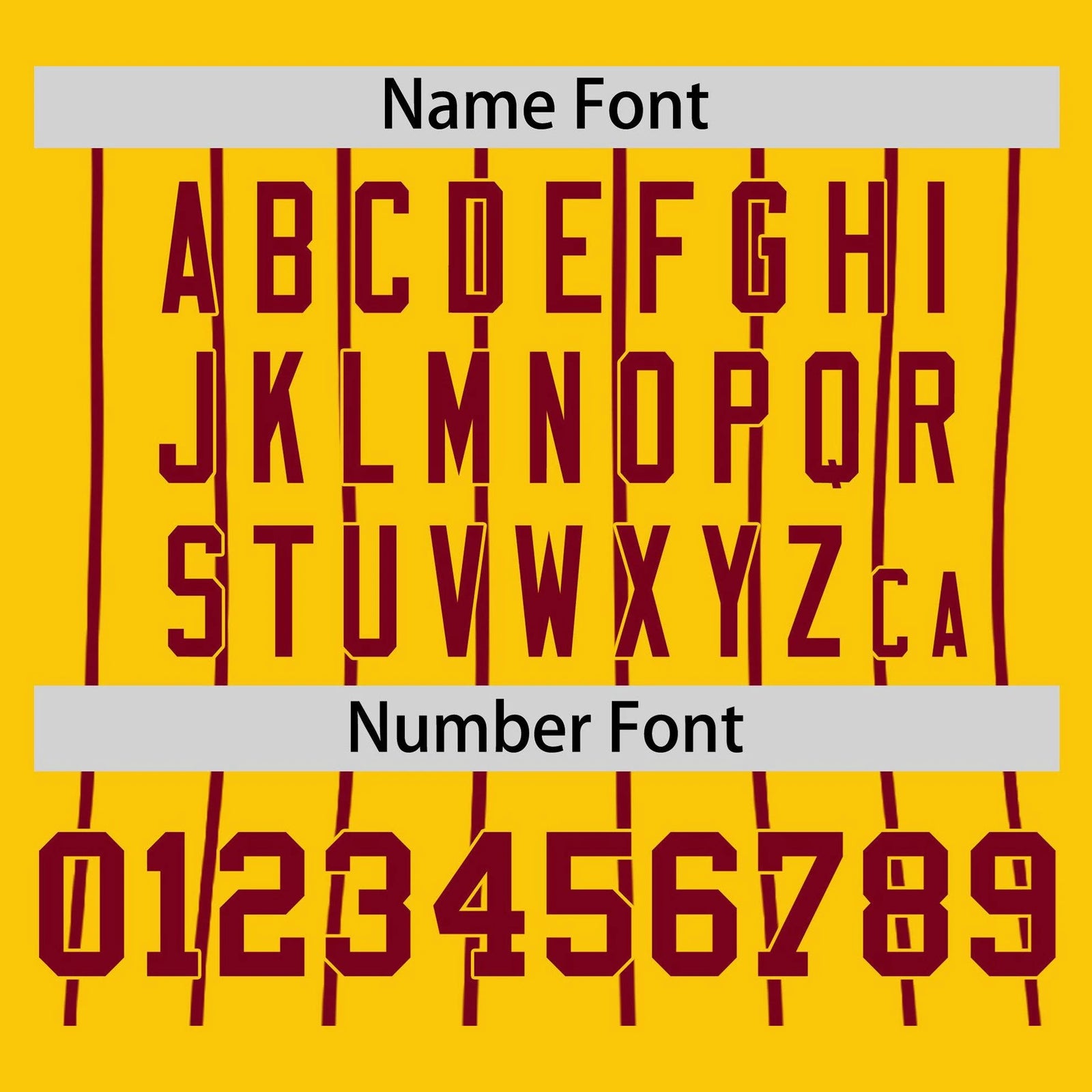 Custom Gold Crimson Pinstripe Gold Crimson Authentic Raglan Sleeves Baseball Jersey