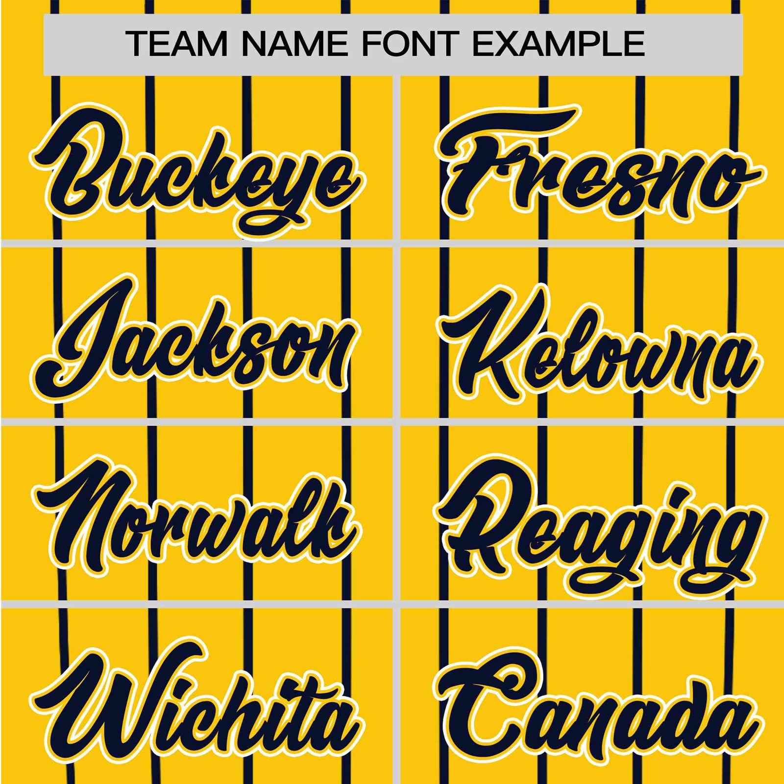 Custom Gold Navy Pinstripe Navy Gold Authentic Raglan Sleeves Baseball Jersey