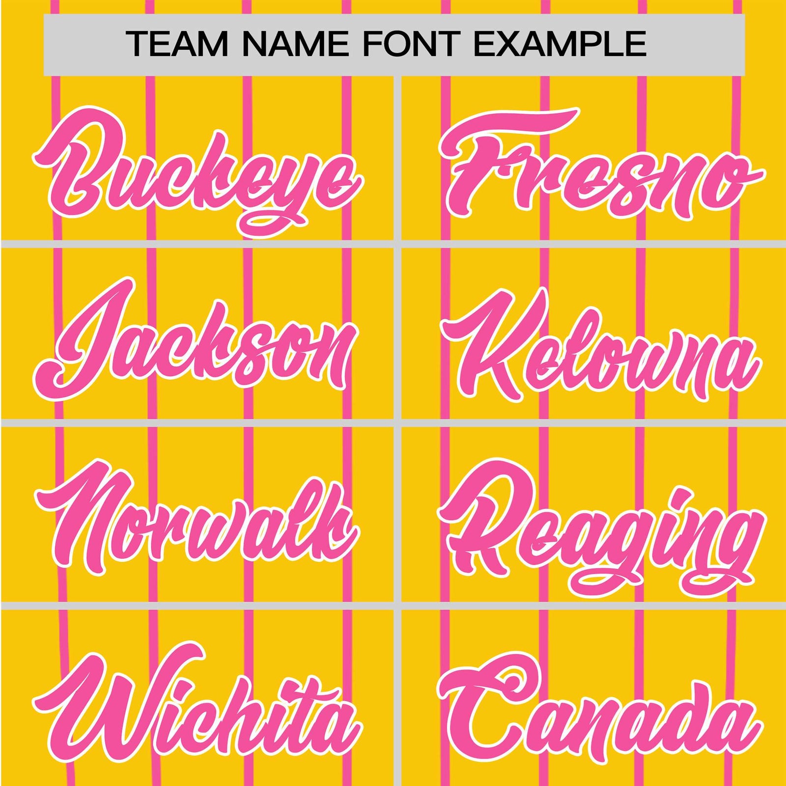 Custom Gold Pink Pinstripe Gold Pink Authentic Raglan Sleeves Baseball Jersey