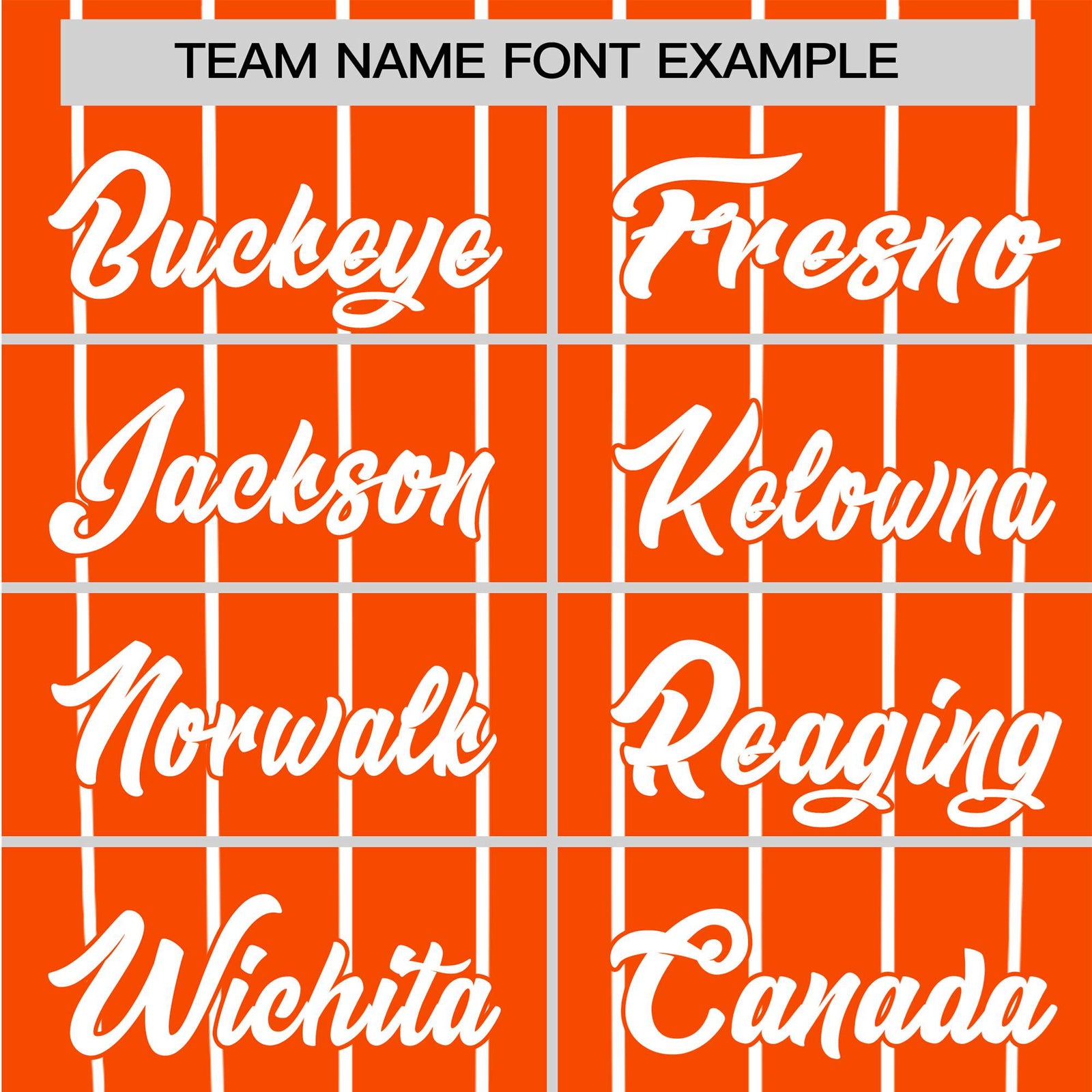 Custom Orange White Pinstripe White-Orange Authentic Raglan Sleeves Baseball Jersey