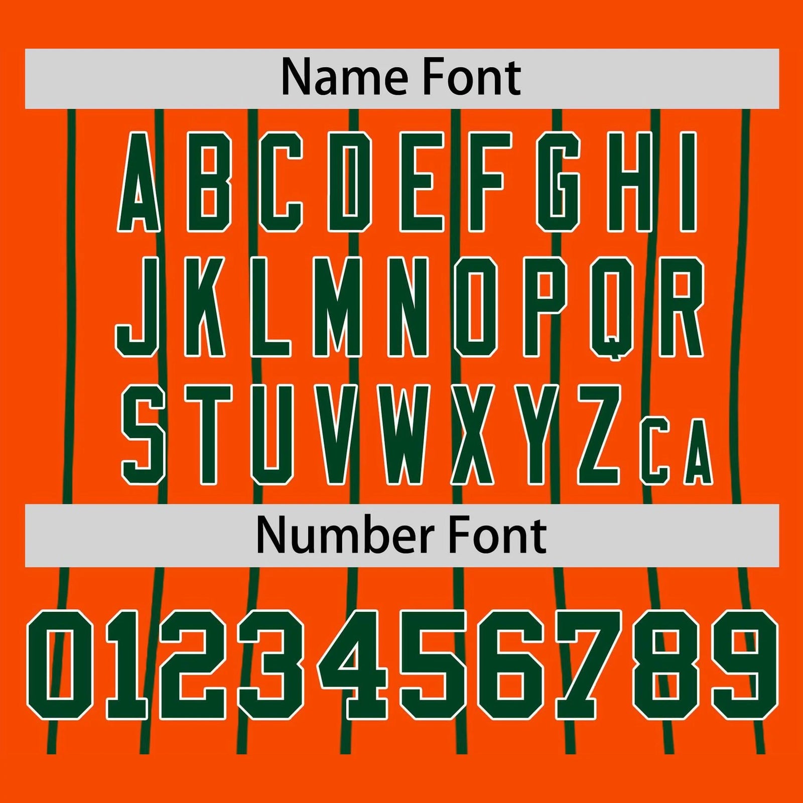 Custom Orange Green Pinstripe Green Orange Authentic Raglan Sleeves Baseball Jersey