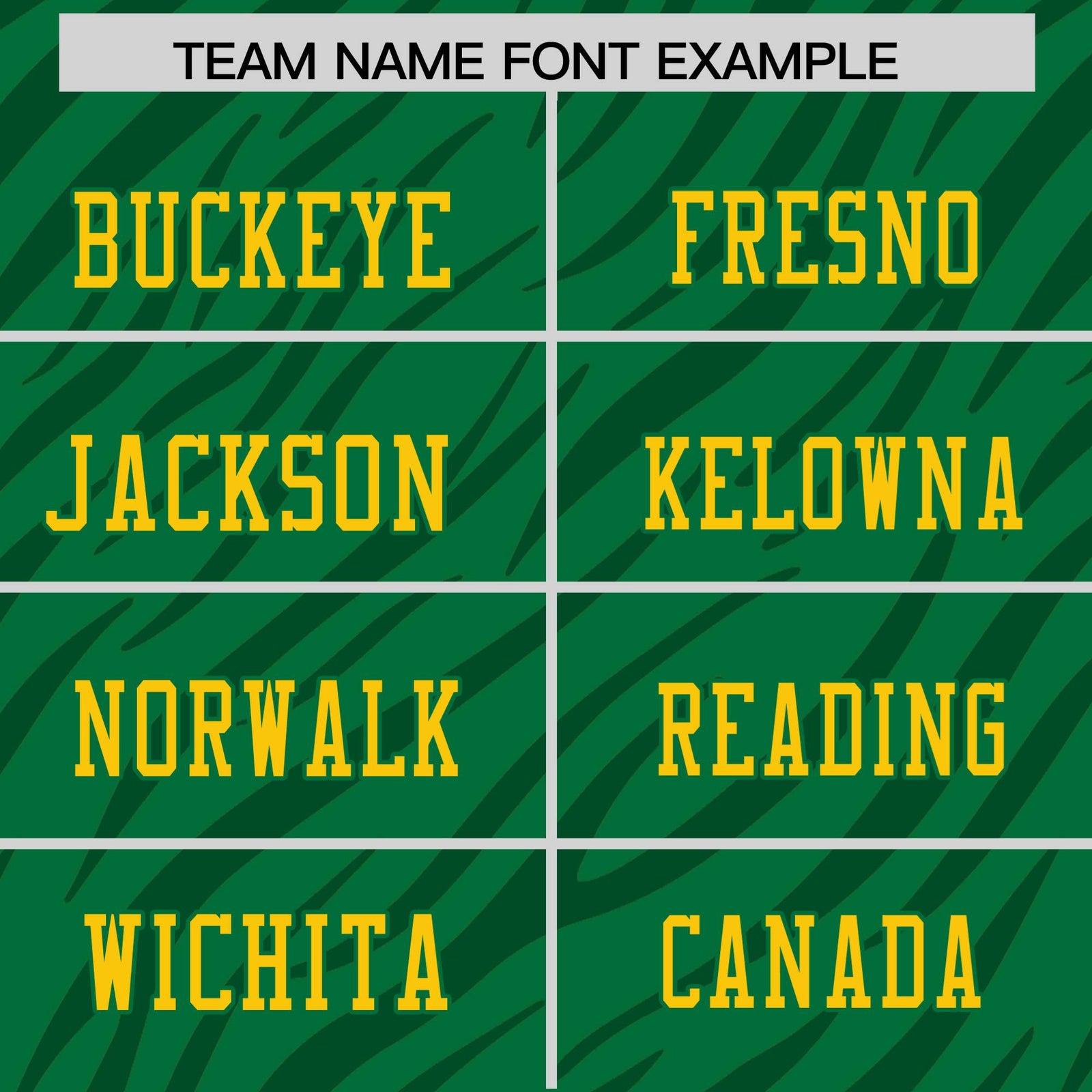 Custom Kelly Green Gray Personalized Tiger Stripe Graffiti Pattern Authentic Football Jersey