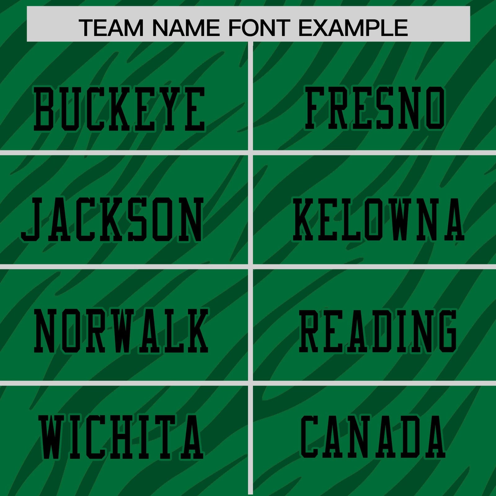 Custom Kelly Green Gray Personalized Tiger Stripe Graffiti Pattern Authentic Football Jersey