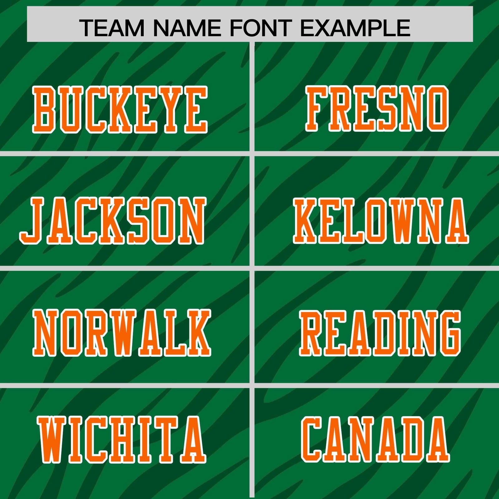 Custom Kelly Green Gray Personalized Tiger Stripe Graffiti Pattern Authentic Football Jersey